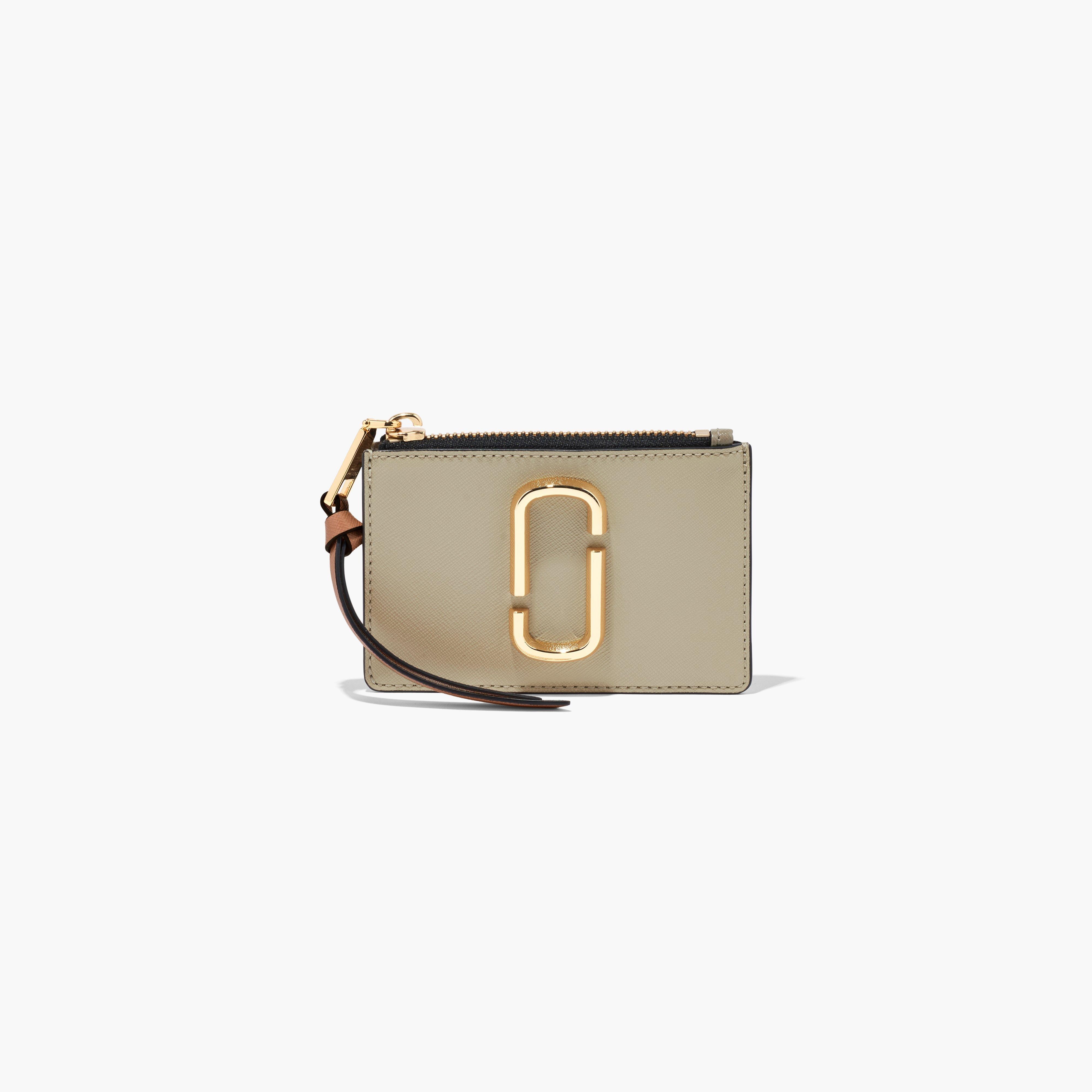 MARC JACOBS◆THE SNAPSHOT TOP ZIP MULTI WALLET M0013359 Marc Jacobs The Snapshot Top-Zip Multi Wallet in Mint Julep