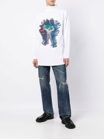 Martine Rose long-sleeve graphic T-shirt outlook