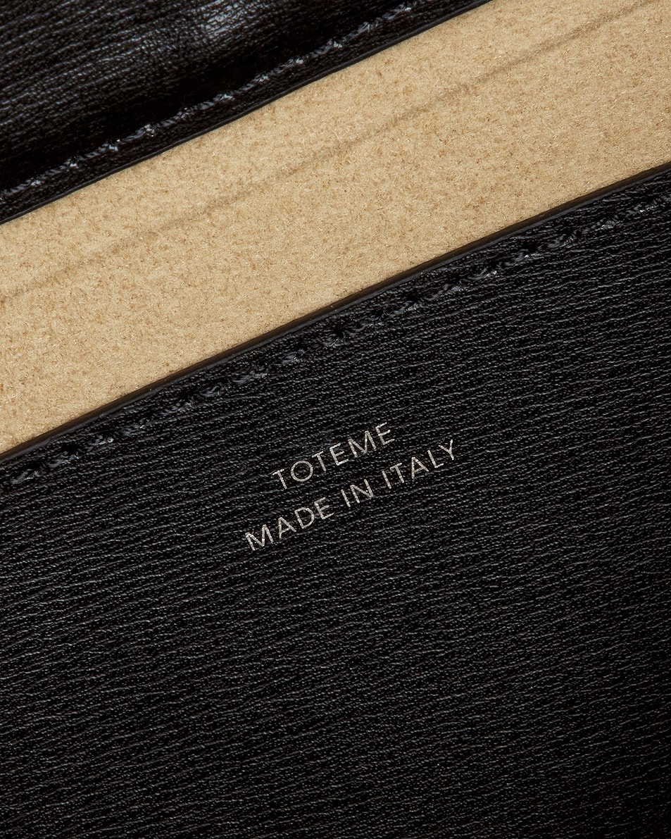 T-Lock Woven Leather Clutch - 5