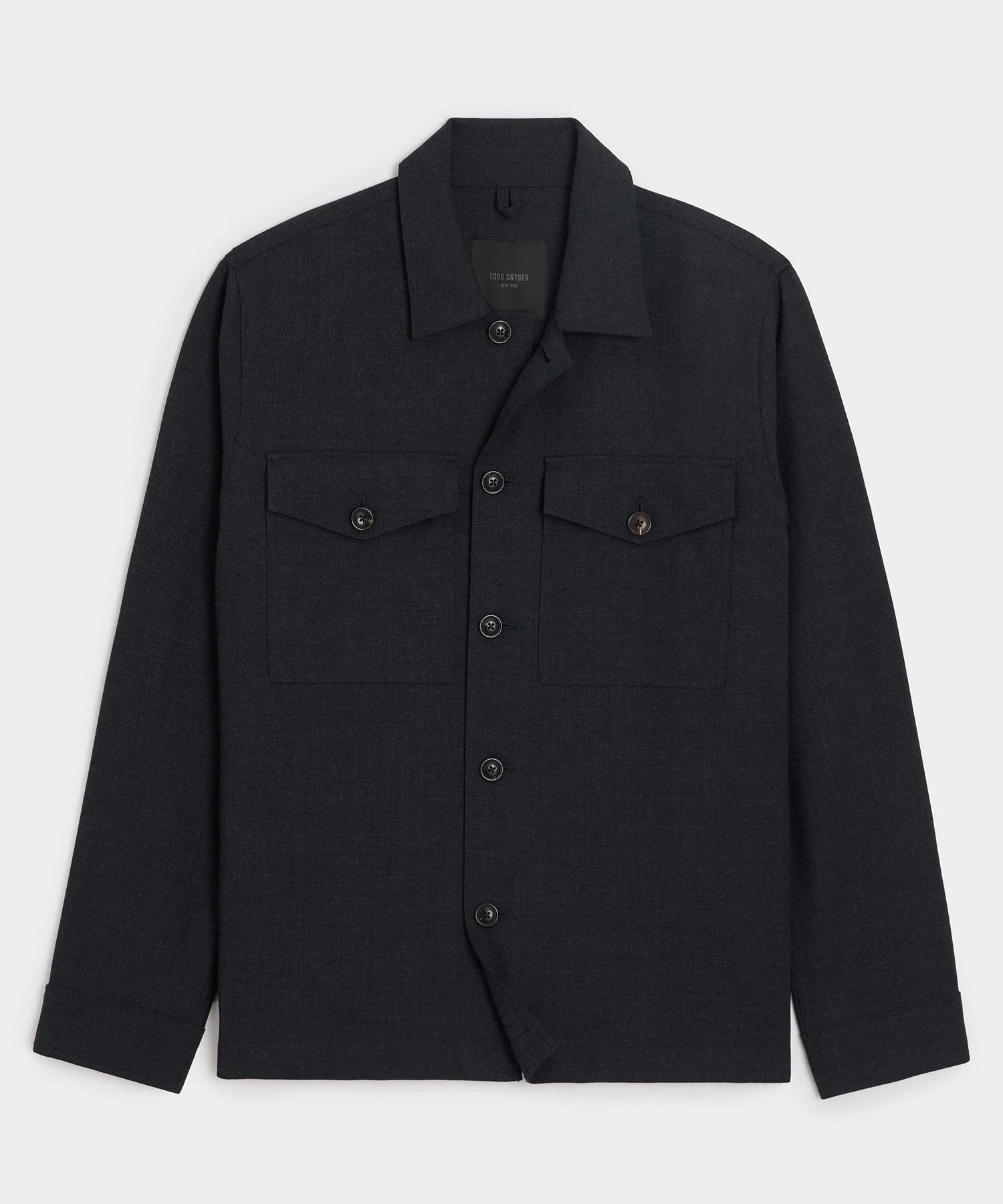 Italian Wool Military Overshirt - 1