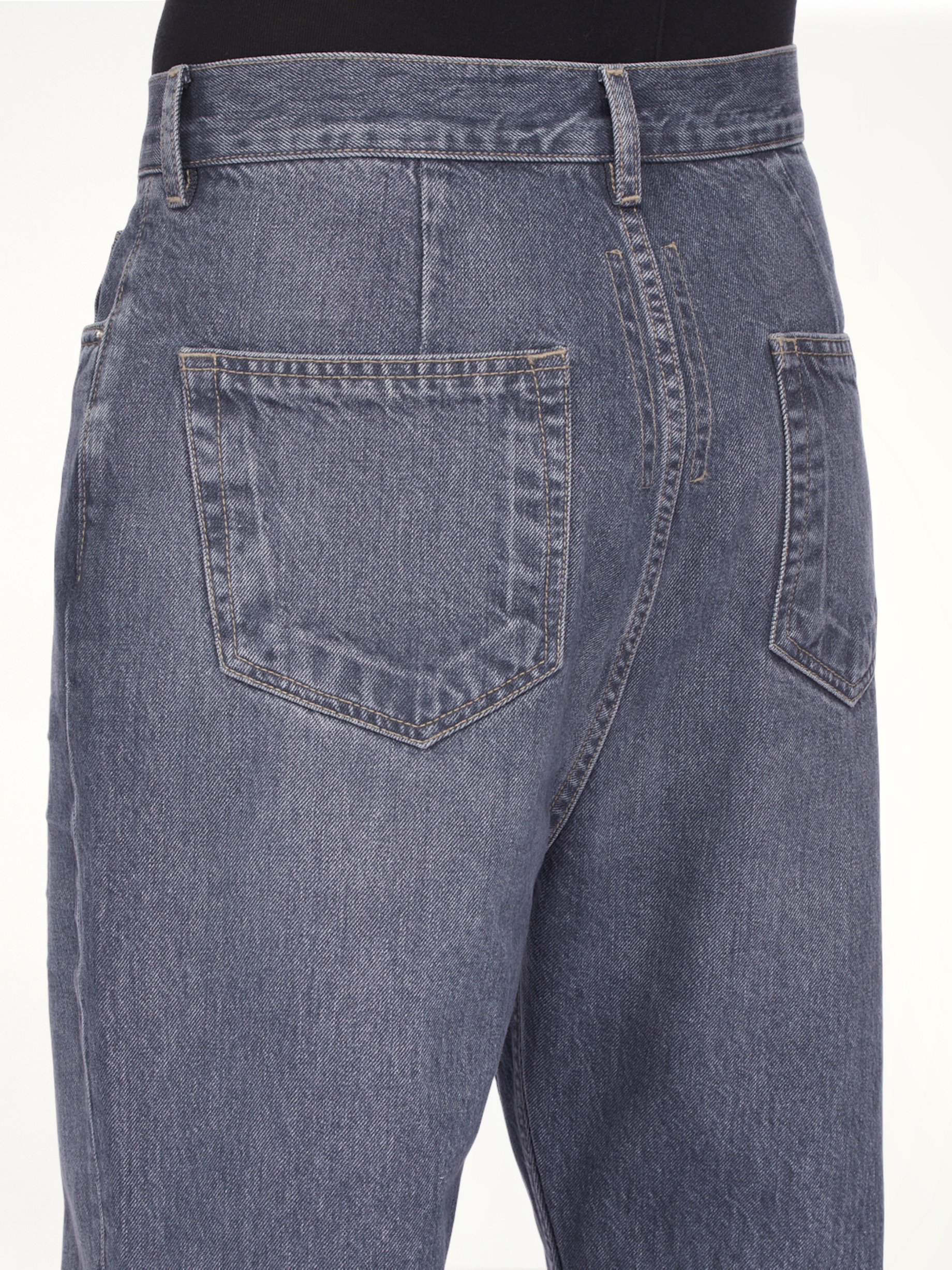 Bolan Bootcut in Washed Grey - 7