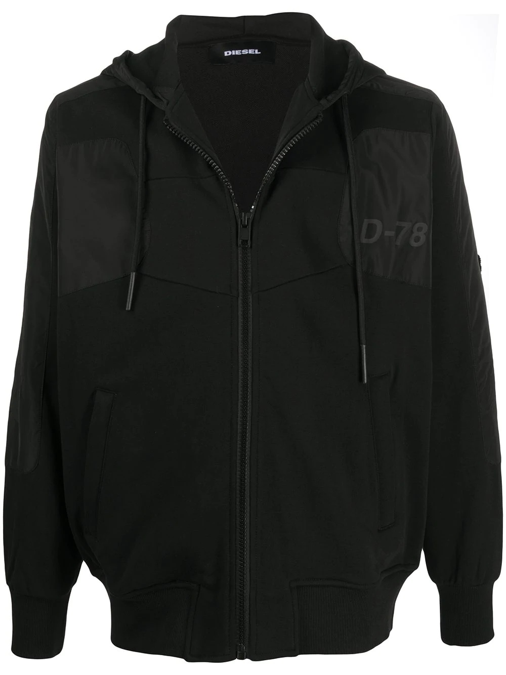 S-Jakler zipped hooded jacket - 1