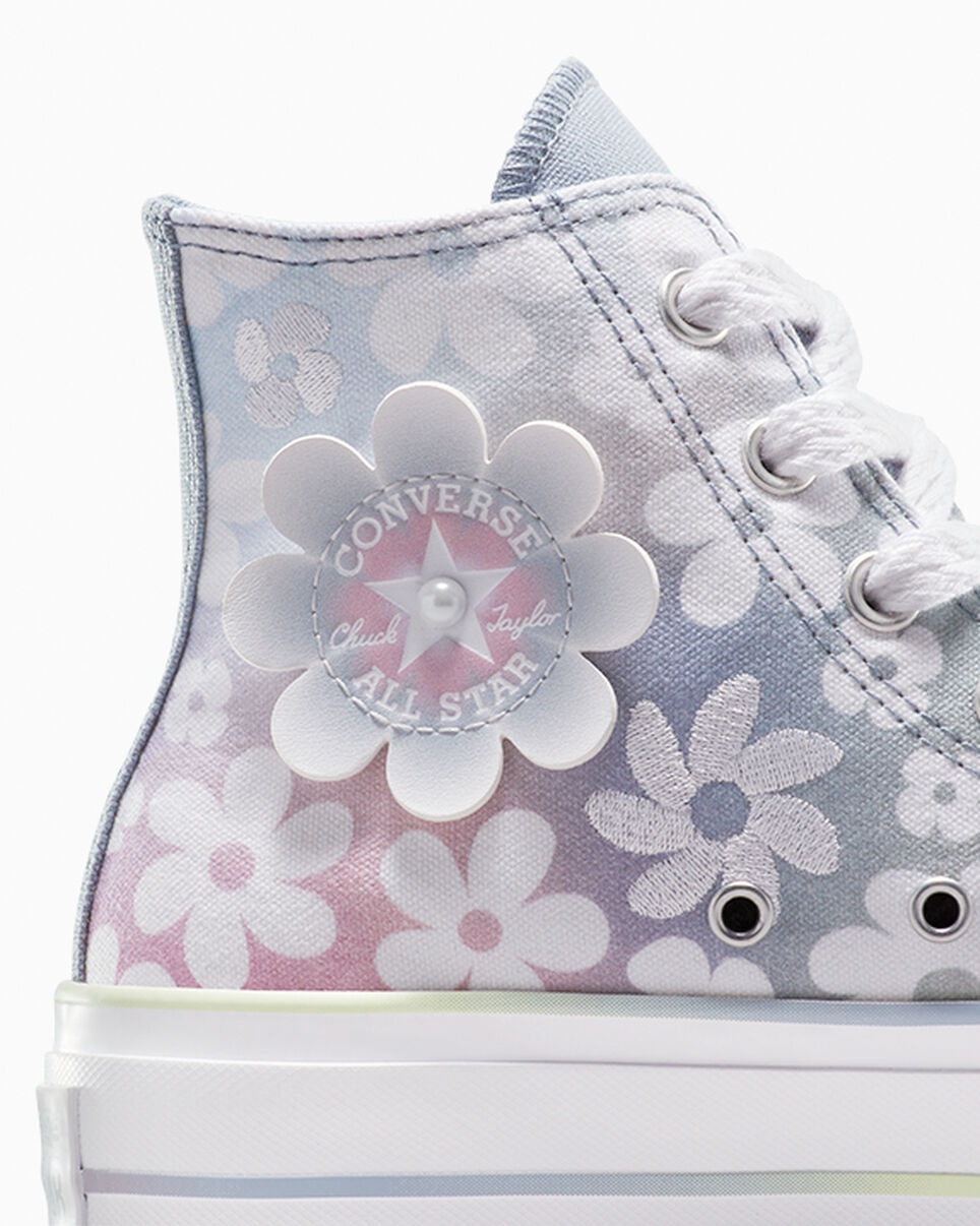Chuck Taylor All Star Lift Platform Gradient Flowers - 9