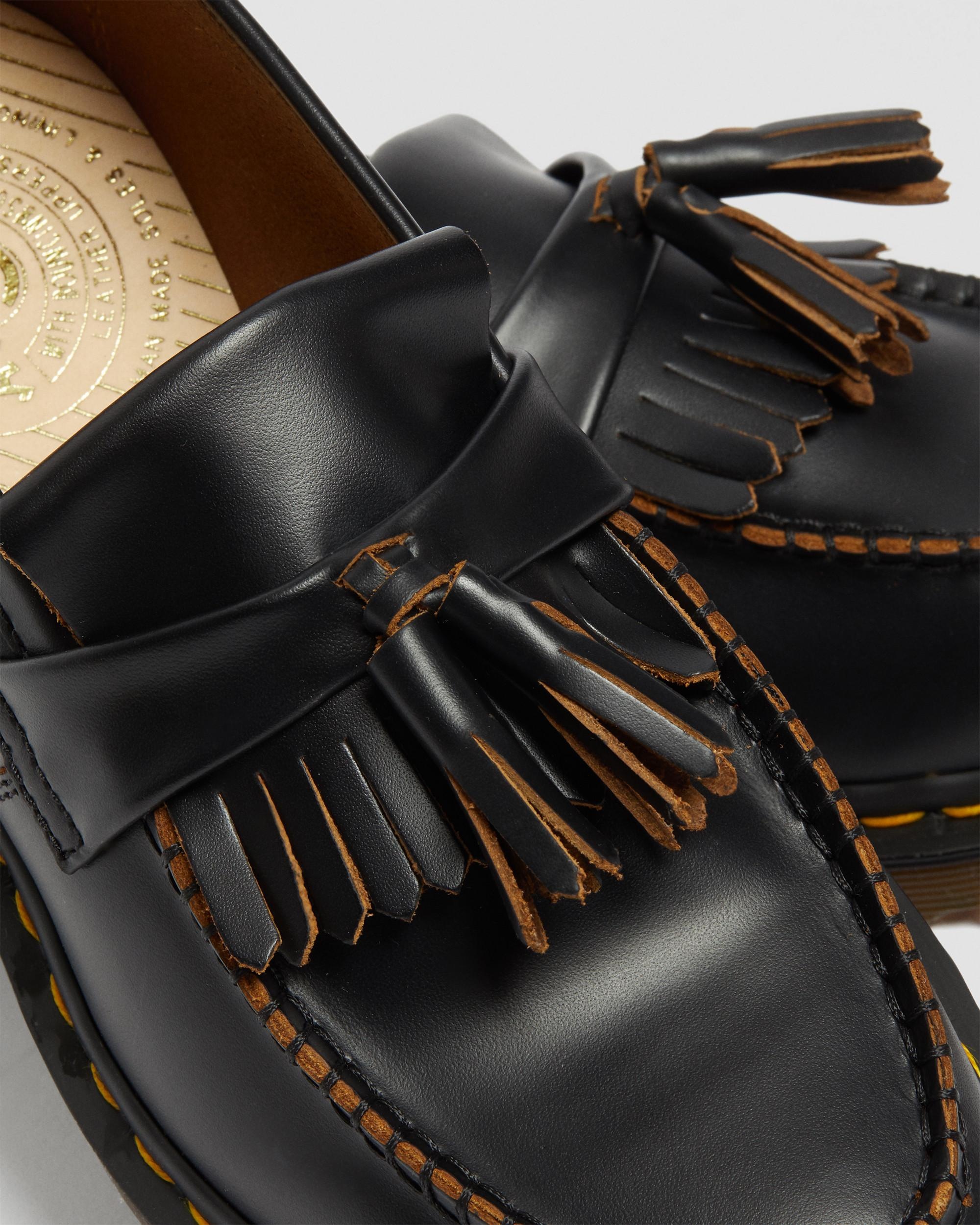 Adrian Made in England Quilon Leather Tassel Loafers - 4