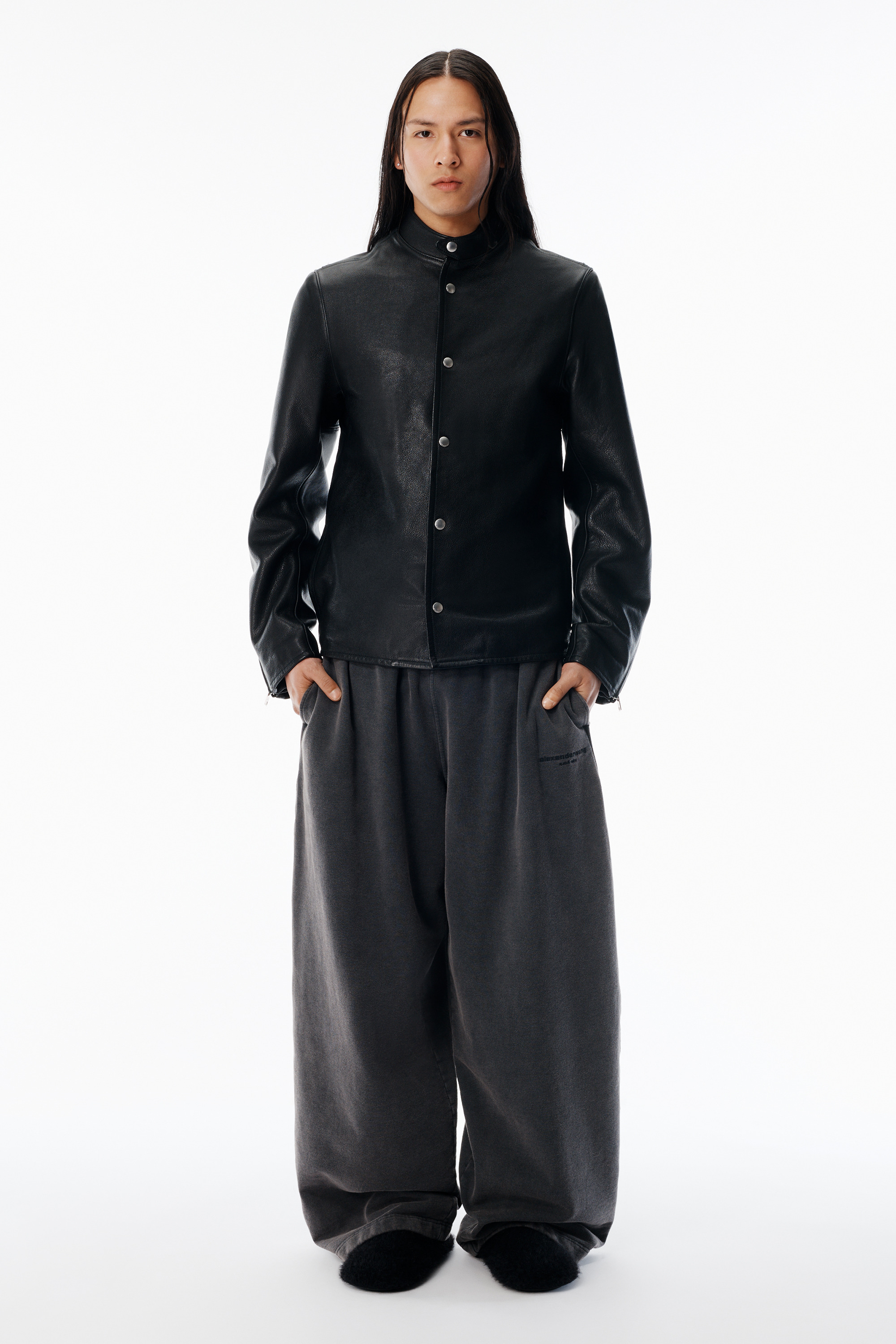 Grey Organic Terry Oversized Sweatpant - 2