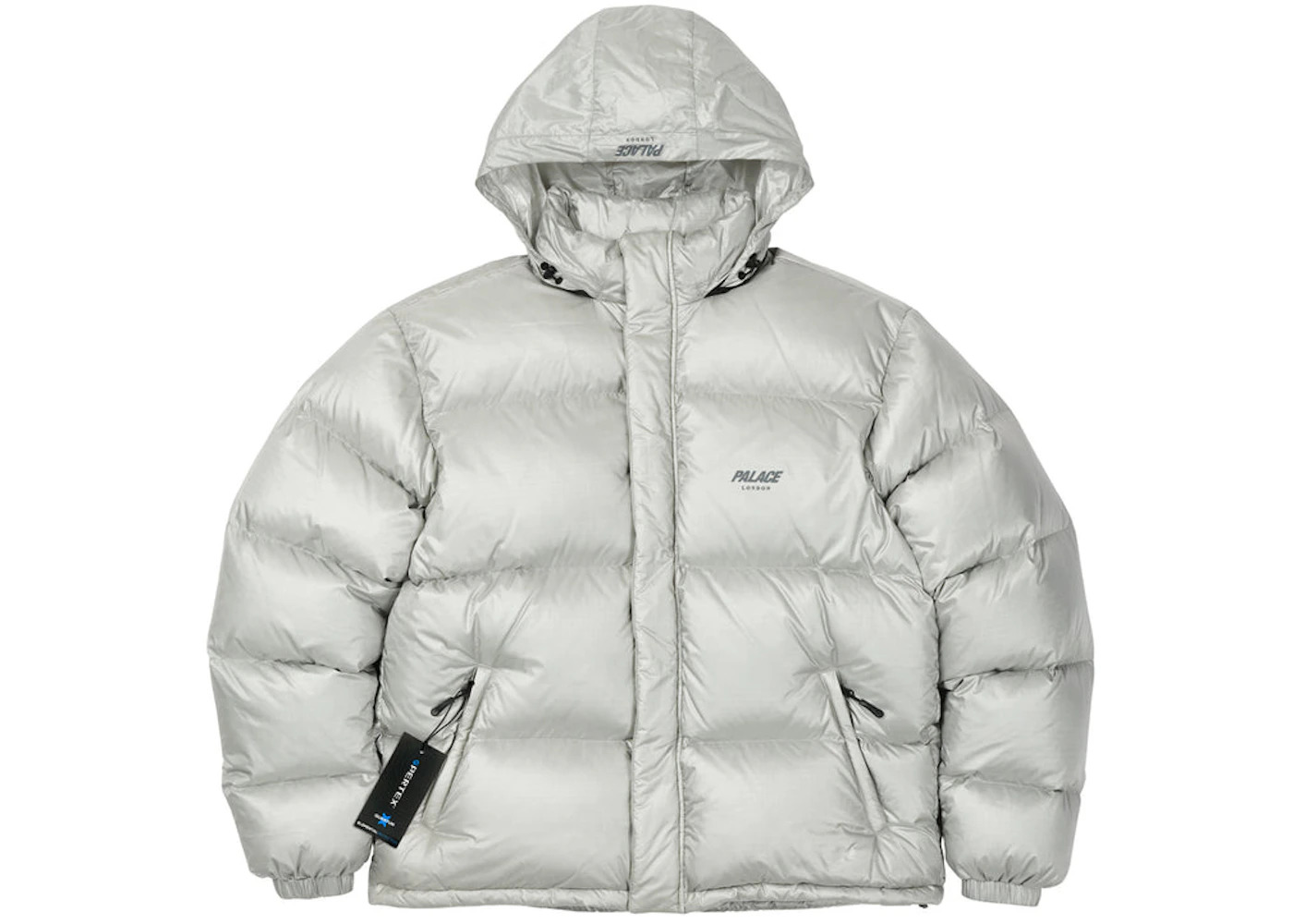 Palace Pertex London Puffa Silver - 2
