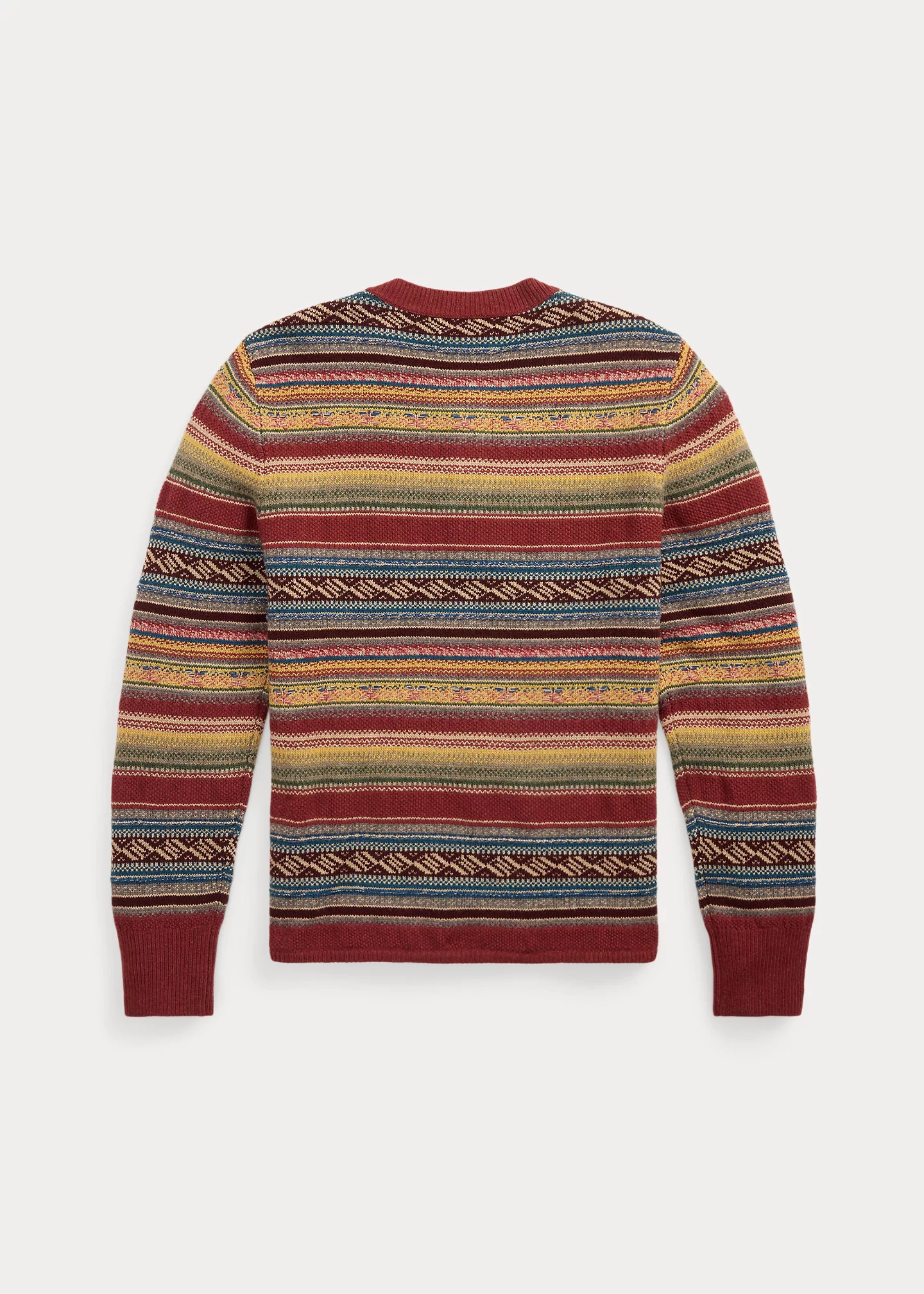 Wool-Blend Henley Sweater - 2