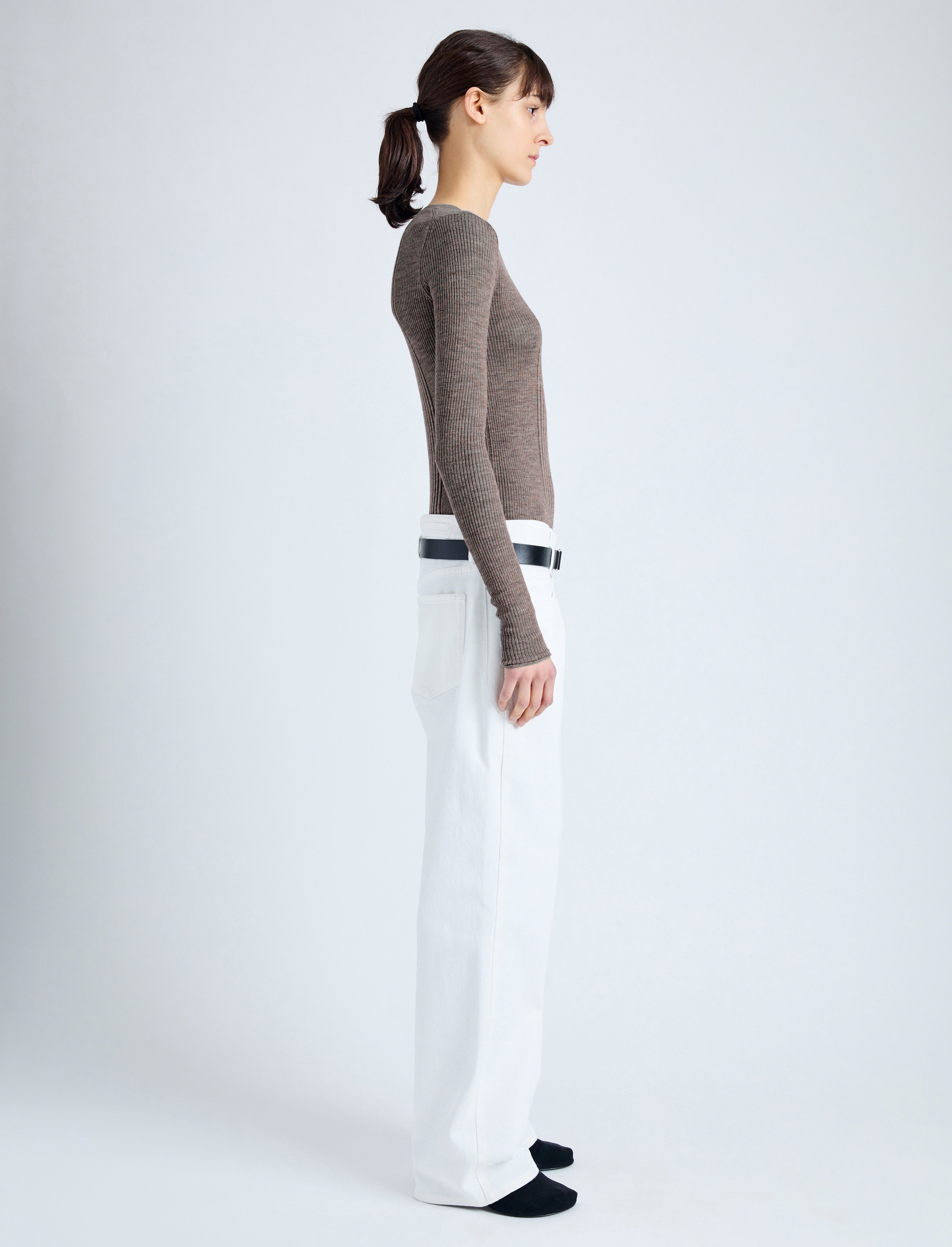 Cassidy Sweater in Superfine Merino Silk - 4