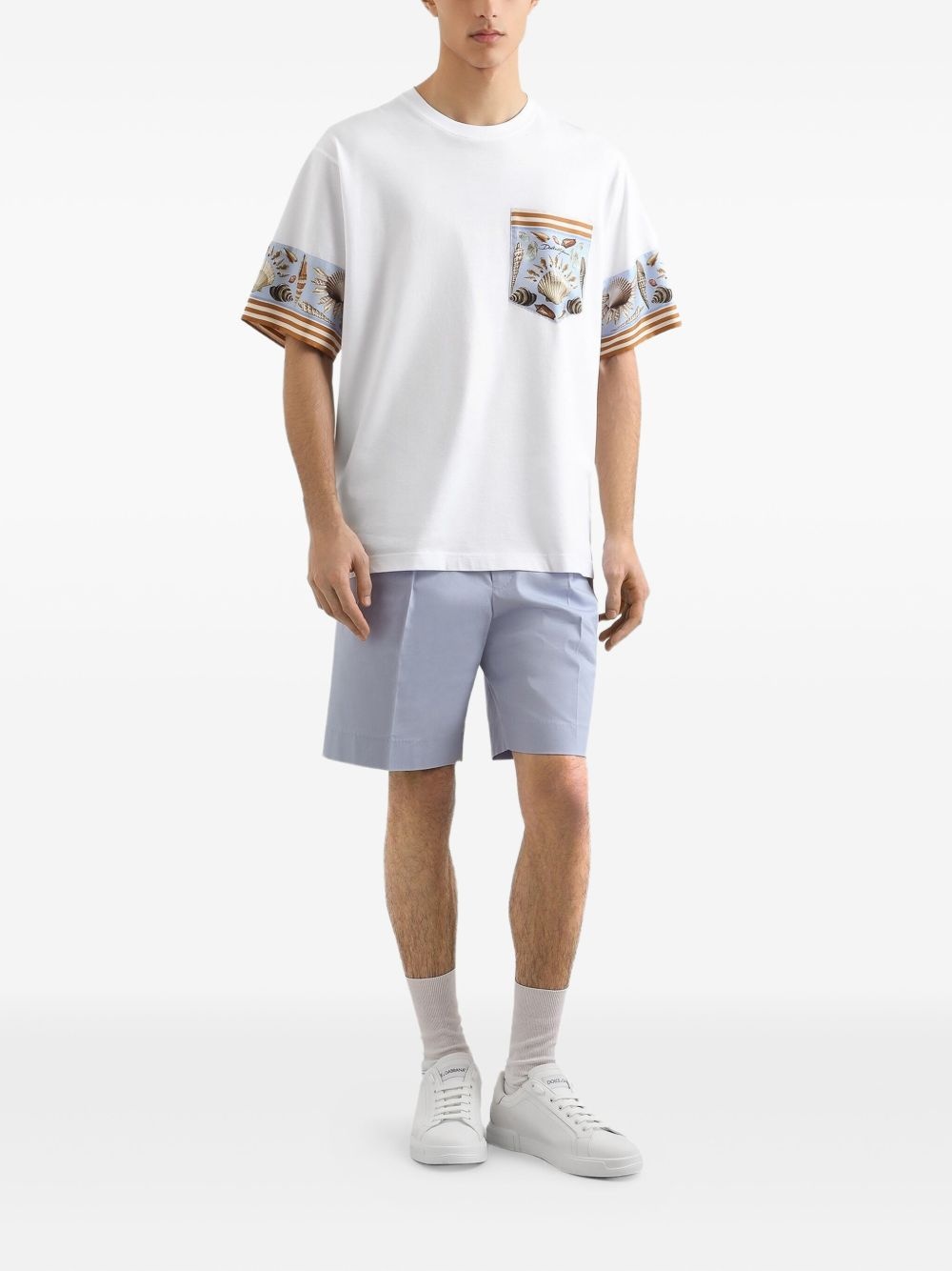 cotton-silk t-shirt - 2