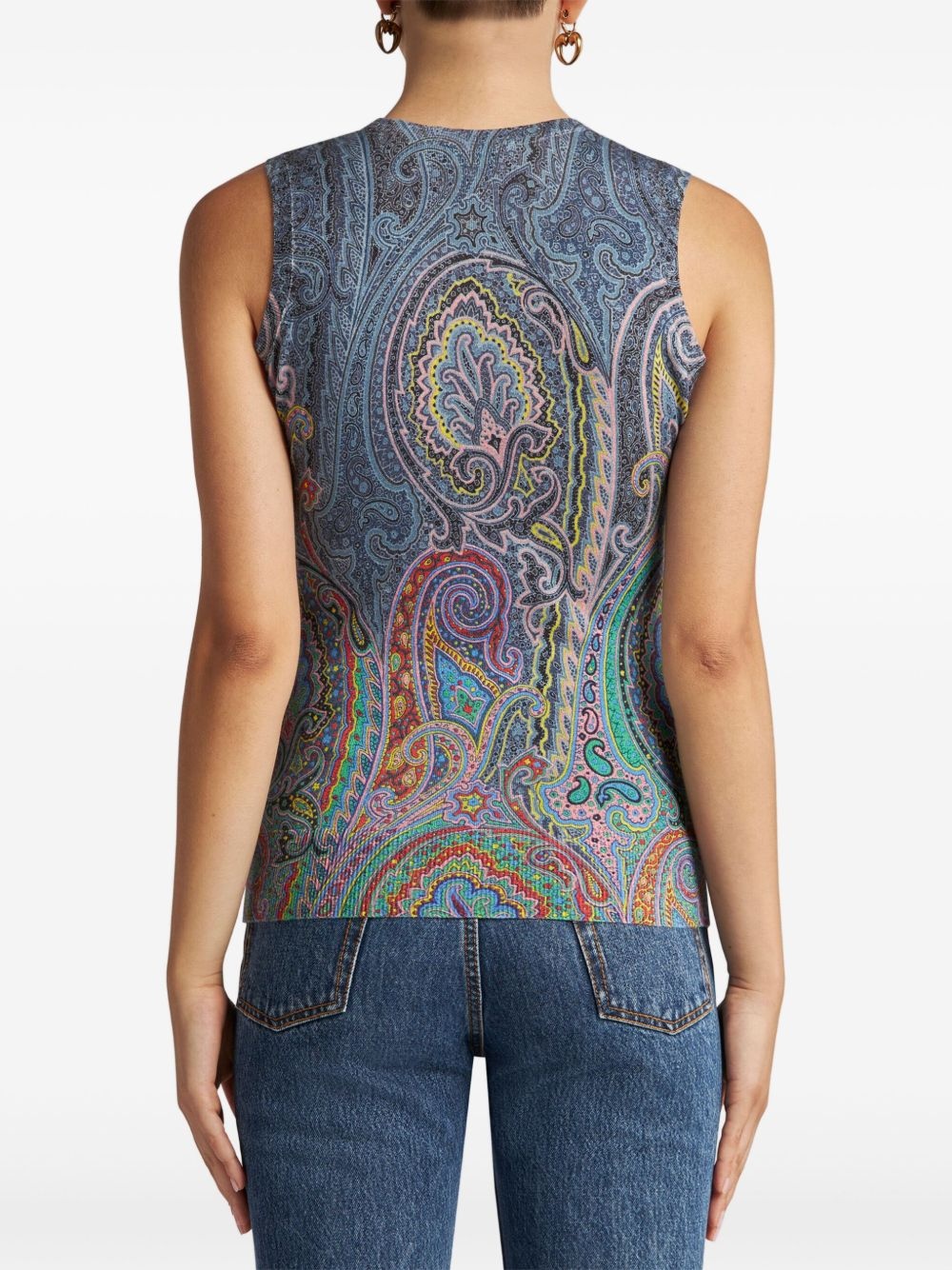 paisley-print top - 3