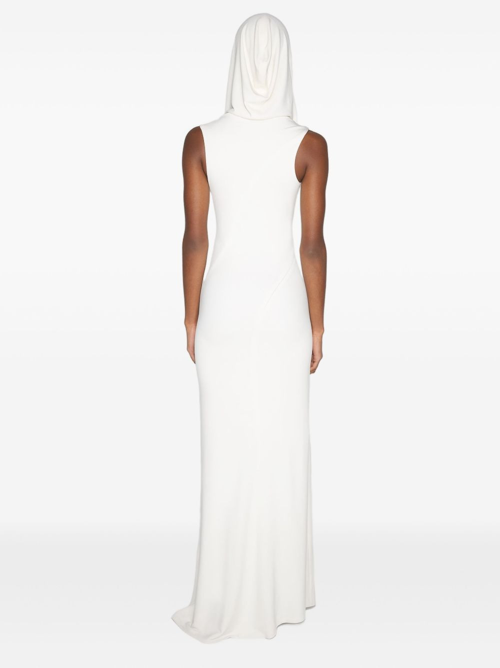 hooded maxi dress - 3