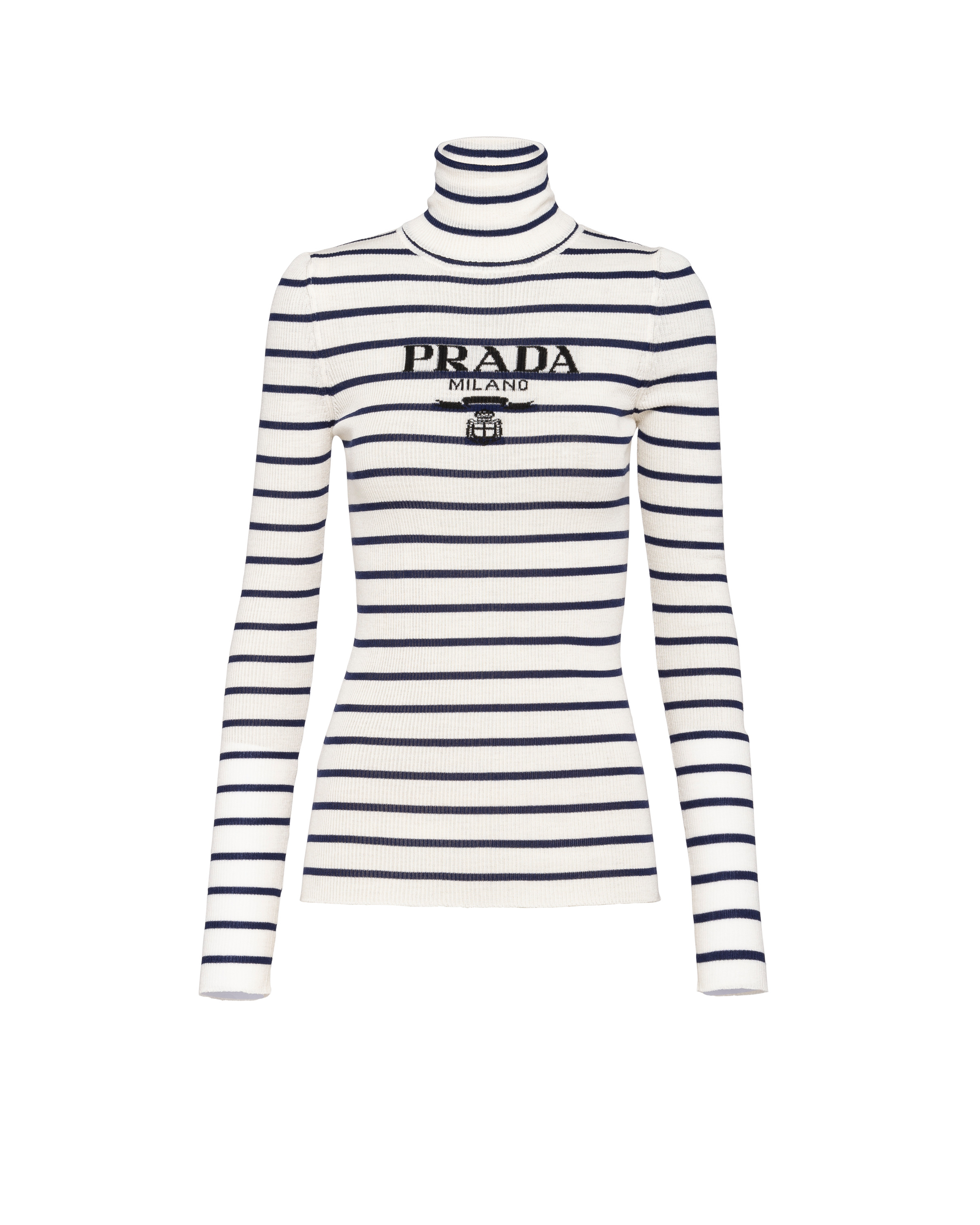 Superfine wool turtleneck sweater - 1