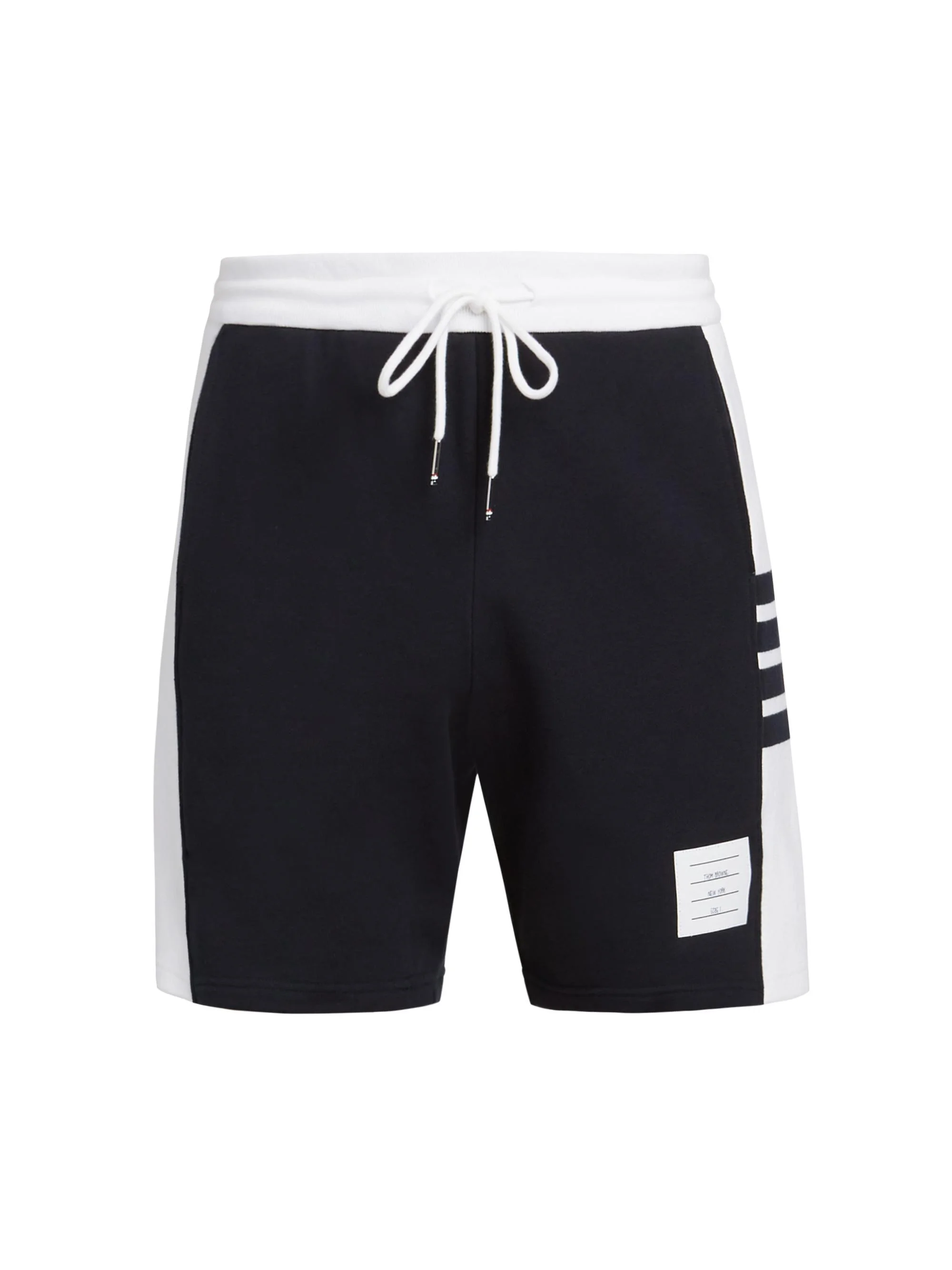 Men's Engineered 4 Bar Loopback Jersey Sweat Shorts - Navy - 1