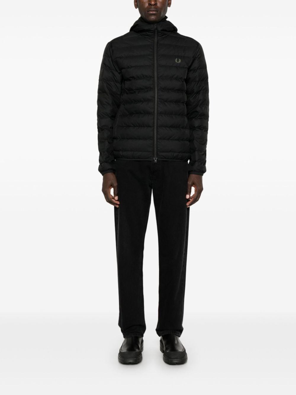 hooded padded jacket - 2