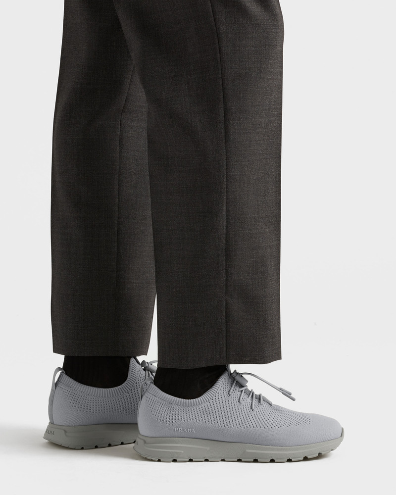 Prada Prax stretch knit sneakers outlook