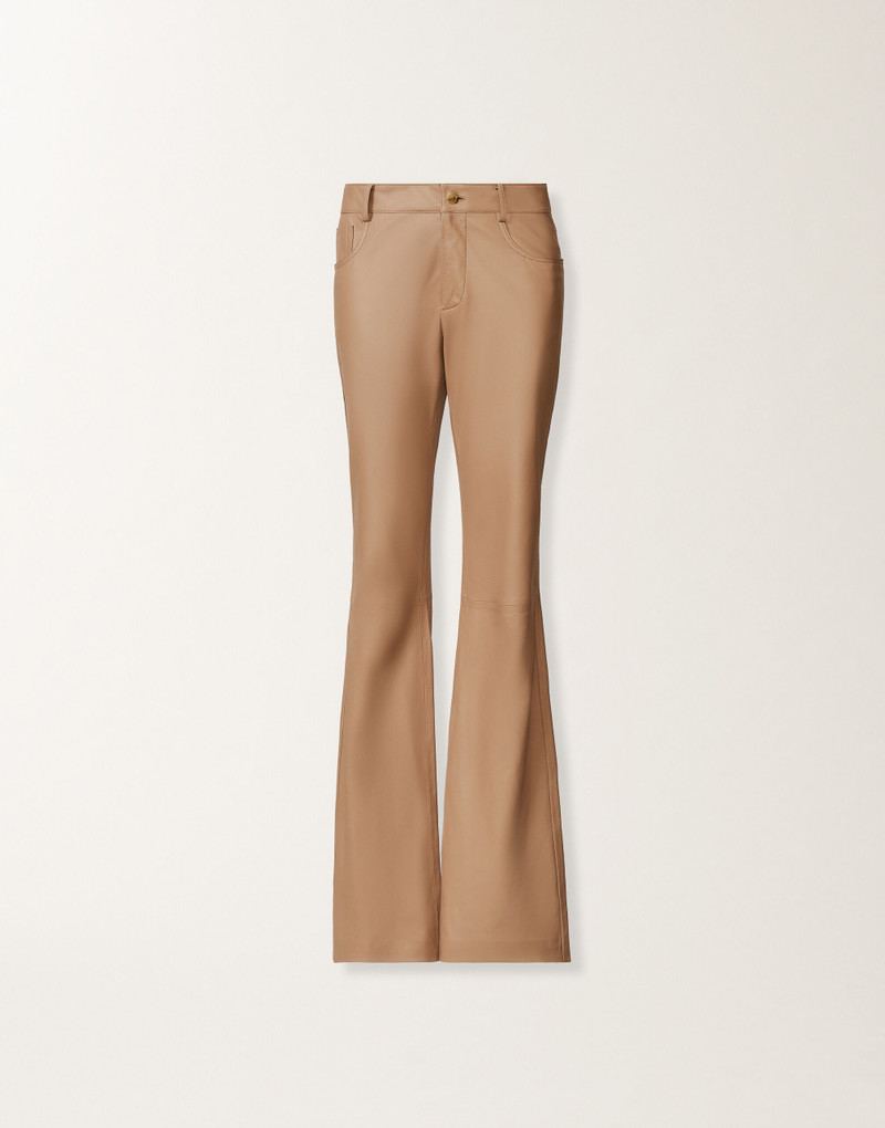 Nappa leather trousers 1