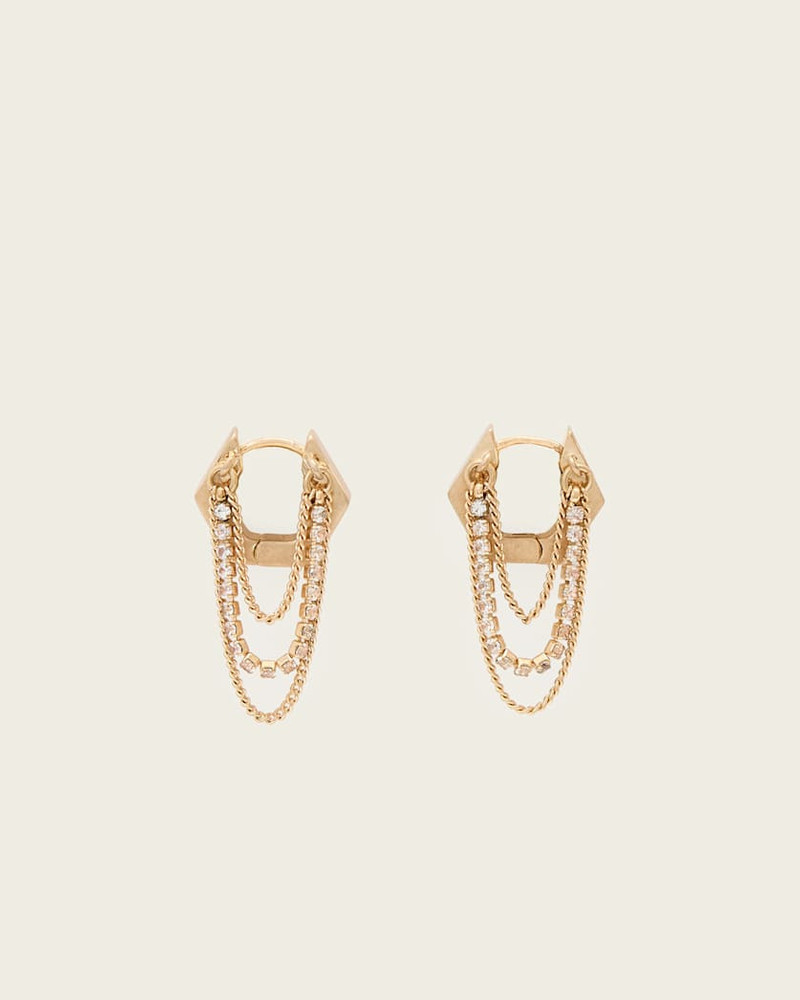 RUBI CHAIN EARRINGS 1