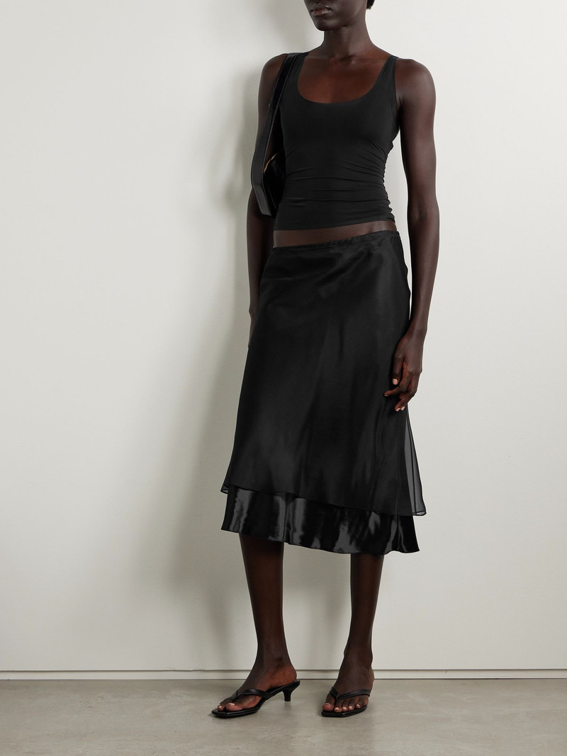 SKIMS Milky Sheer Tank - Obsidian Black outlook