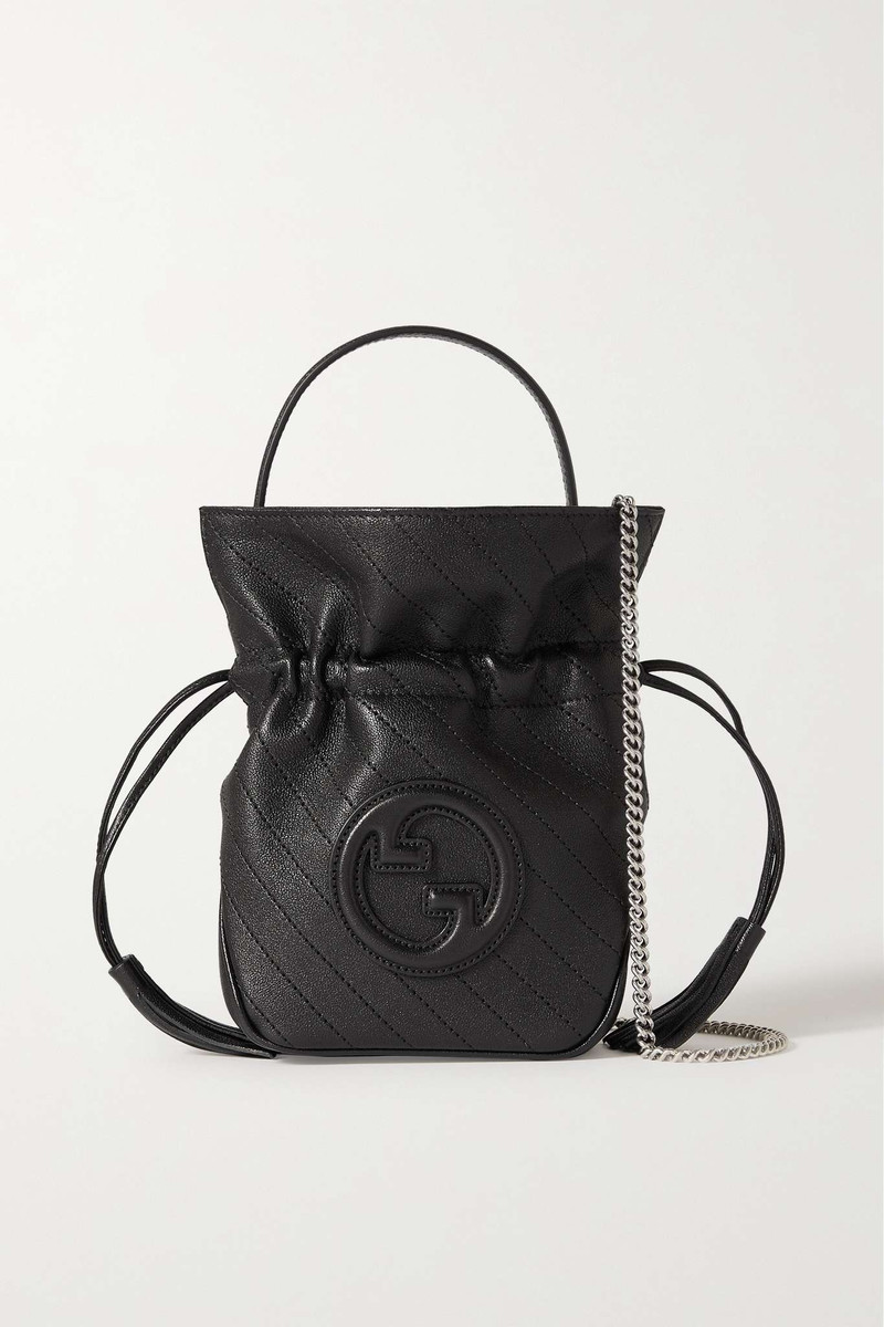 Blondie quilted leather shoulder bag - 1