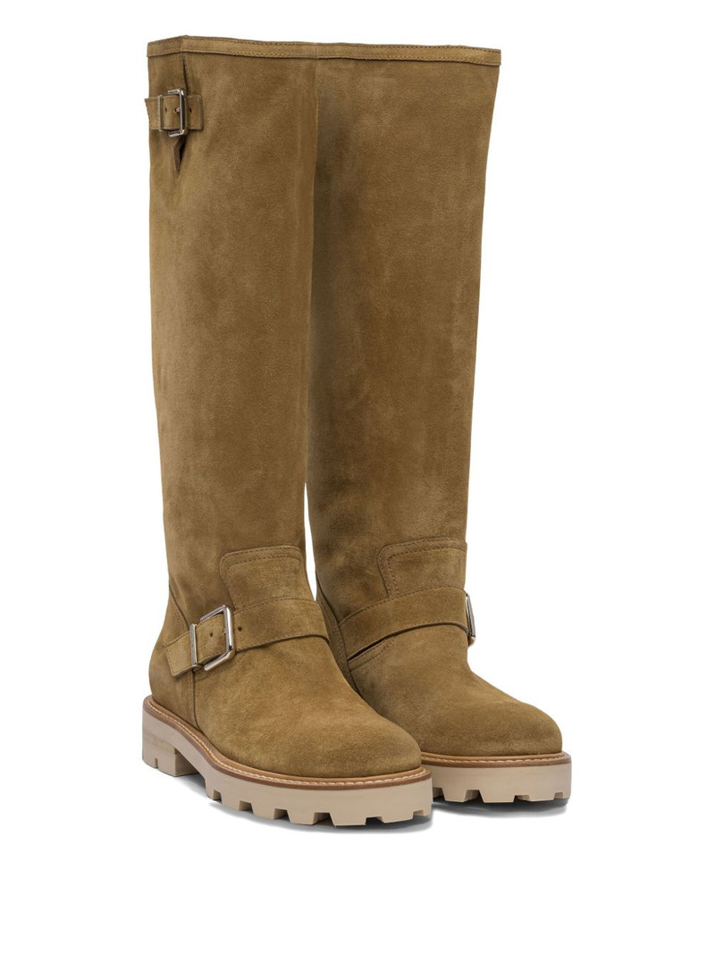 JIMMY CHOO Biker II knee-high boots outlook