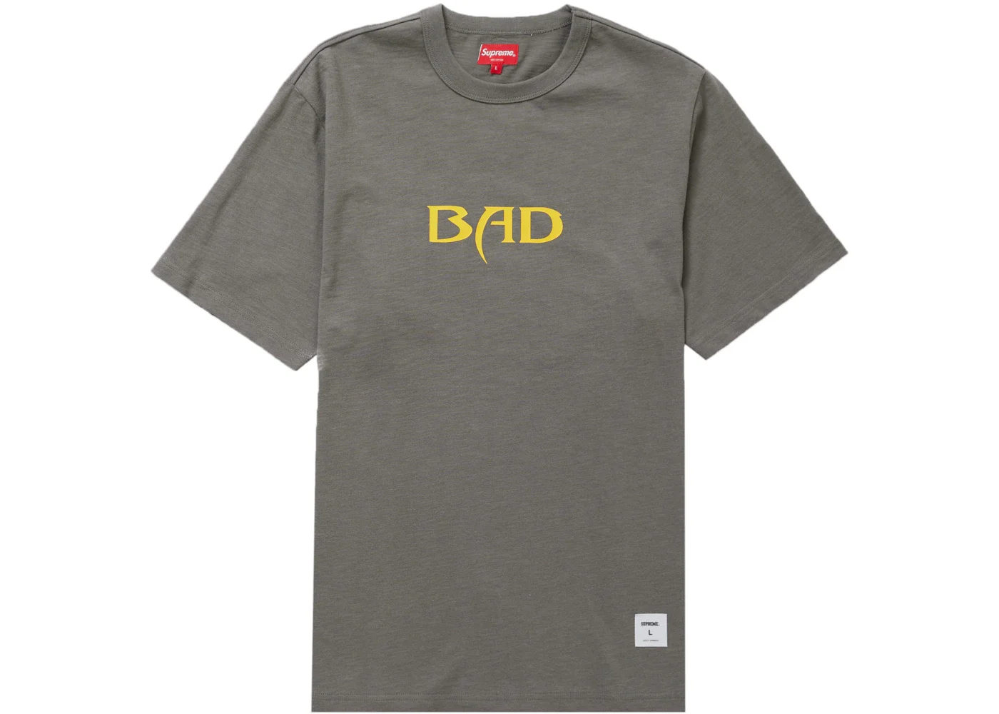 Supreme Bad S/S Top Gray - 1
