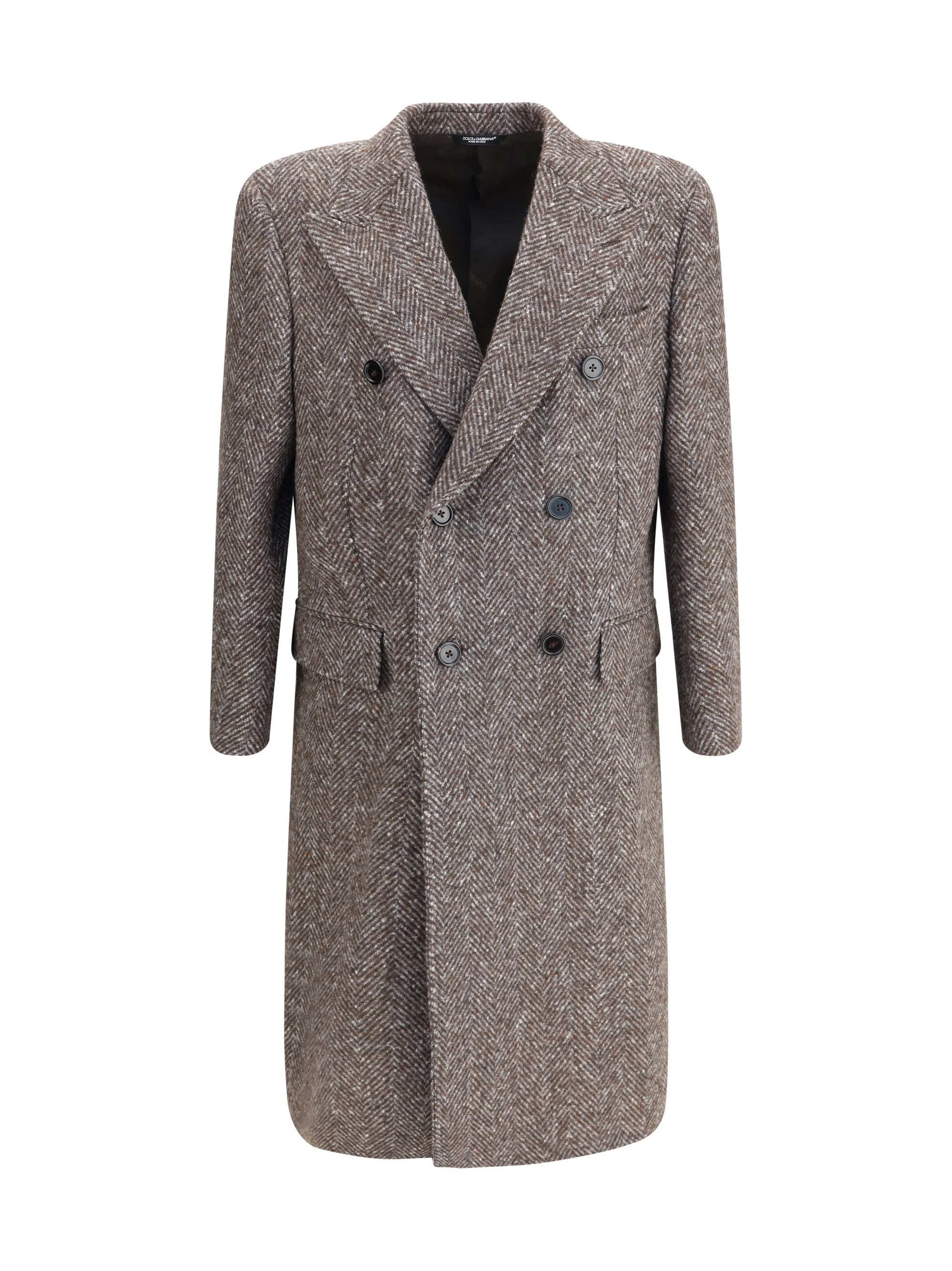 Dolce & Gabbana Men Double-Breasted Coat - 1