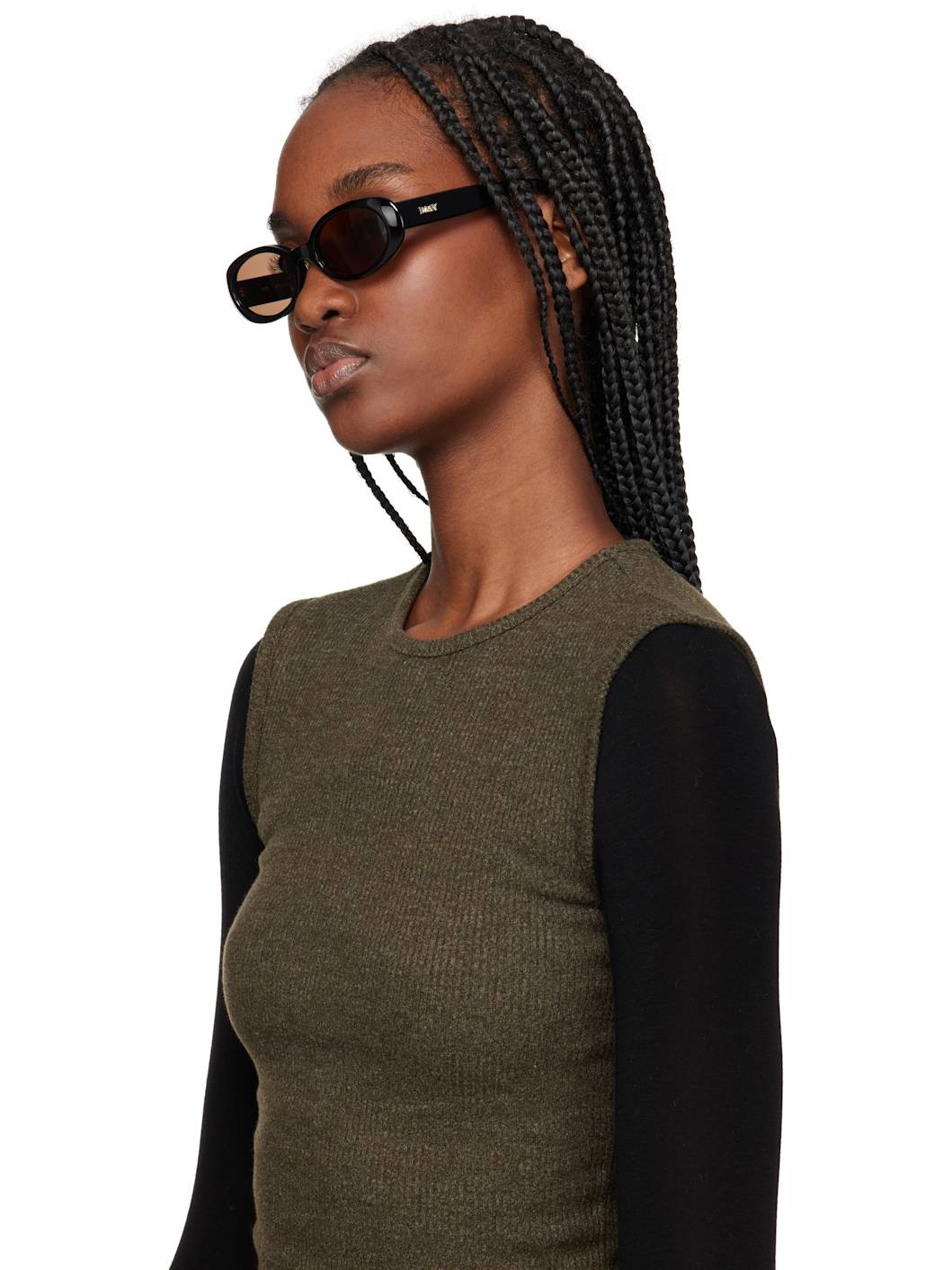 Black Valentina Sunglasses - 4