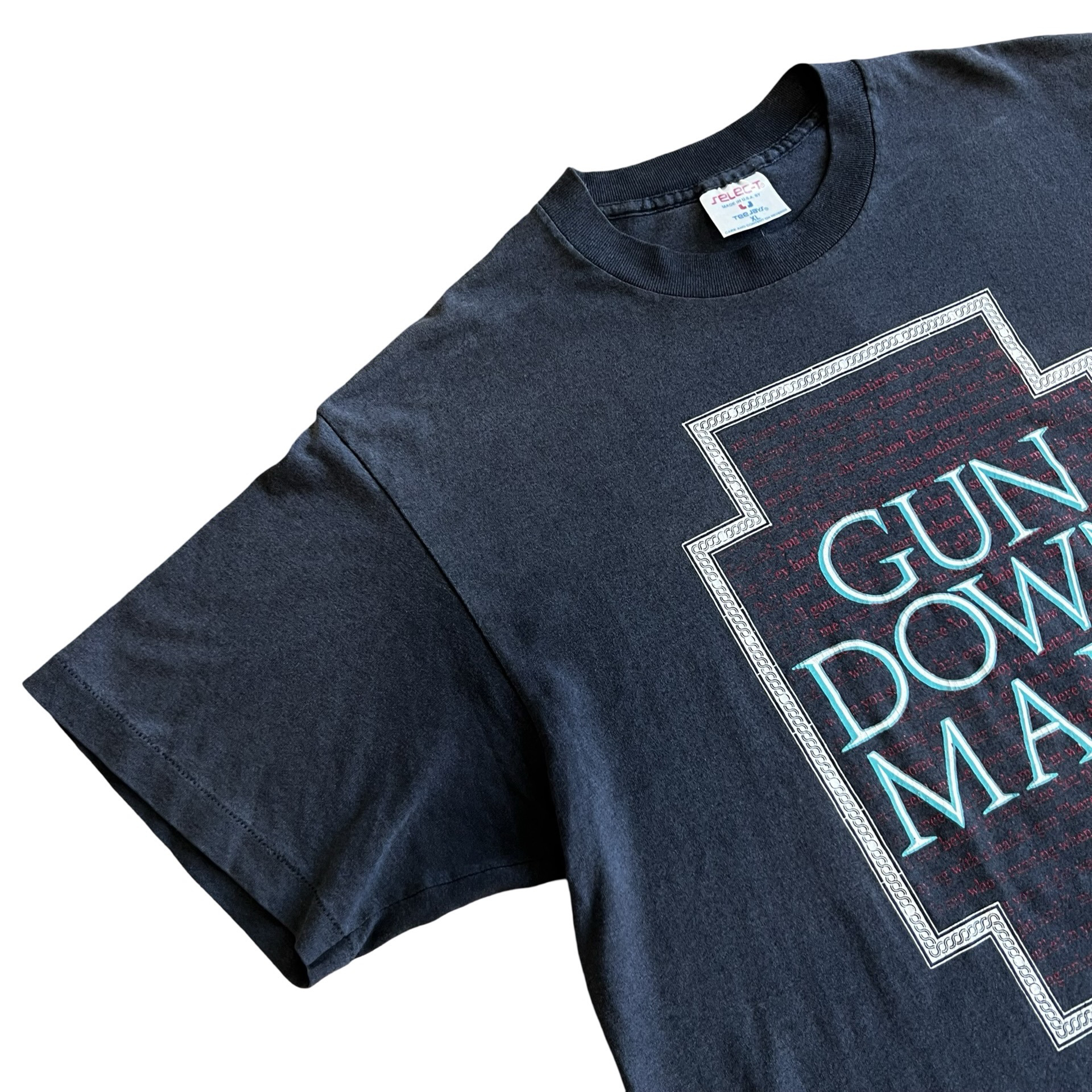 Final Blow - Vintage 1992 Gun Down Mary Band Shirt SZ XL - 5