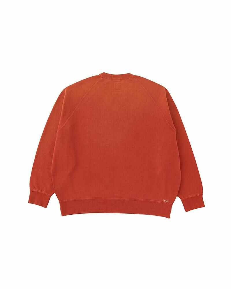 visvim AMPLUS CREW L/S CRASH W RED outlook