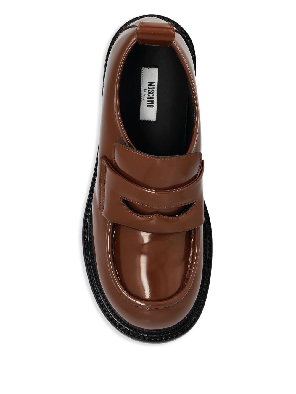 patent-leather loafers - 4