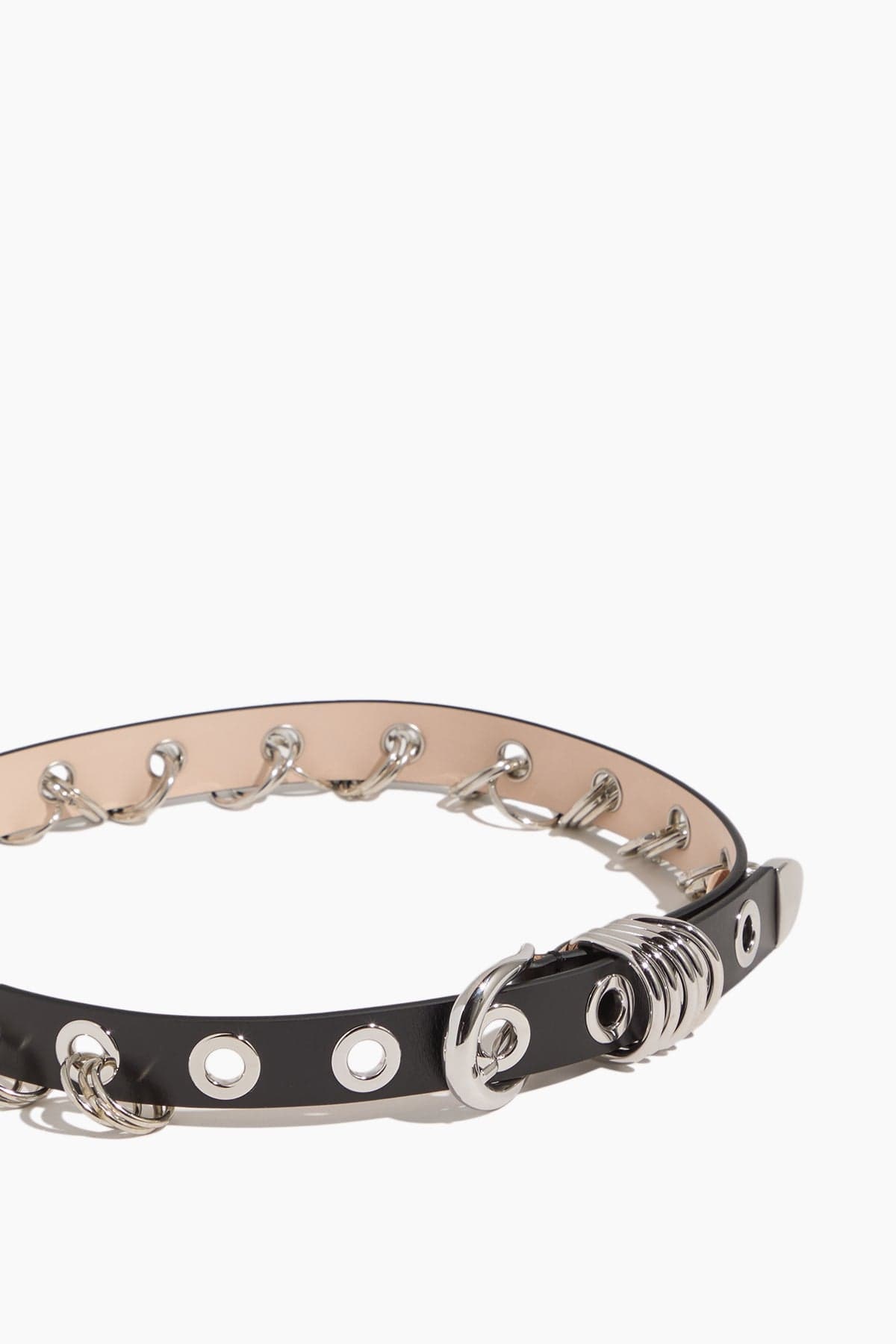 Revenge Belt in Black/Silver - 3