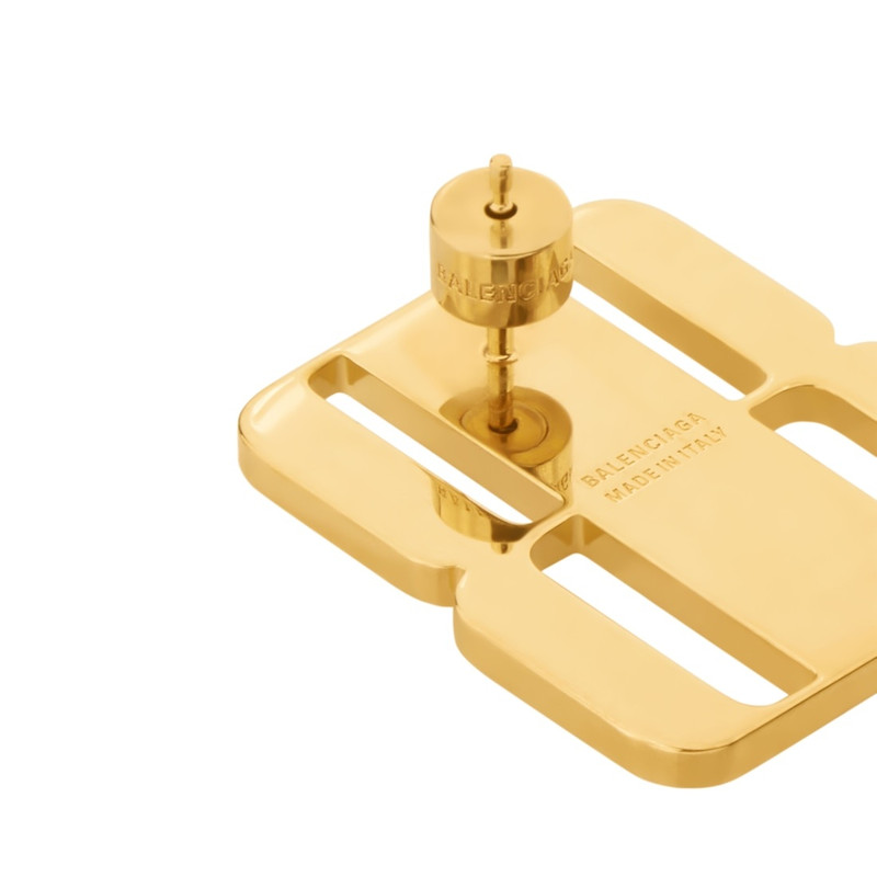 Nano Stud Earrings in Gold 4