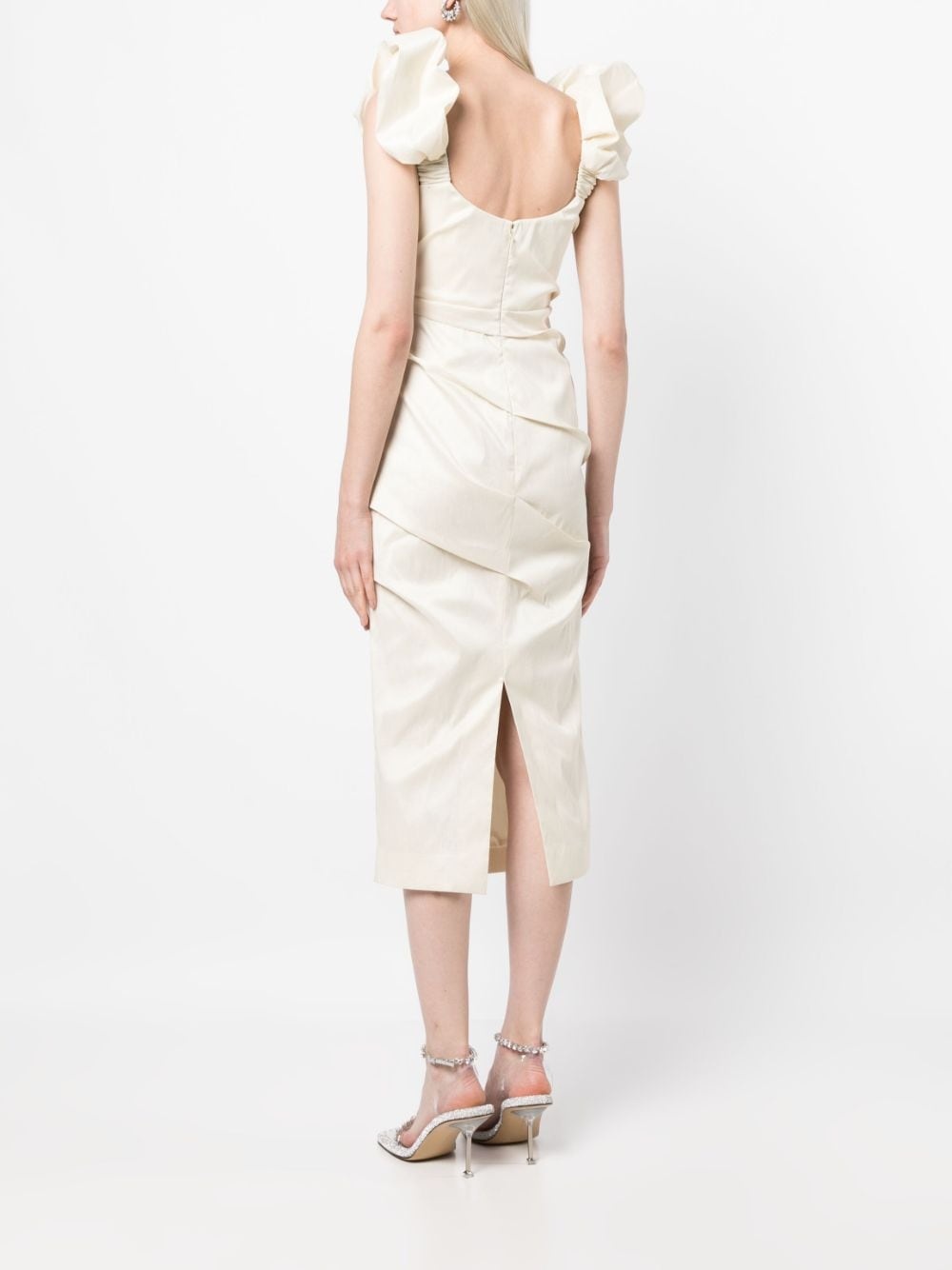 Kalina ruched midi dress - 4
