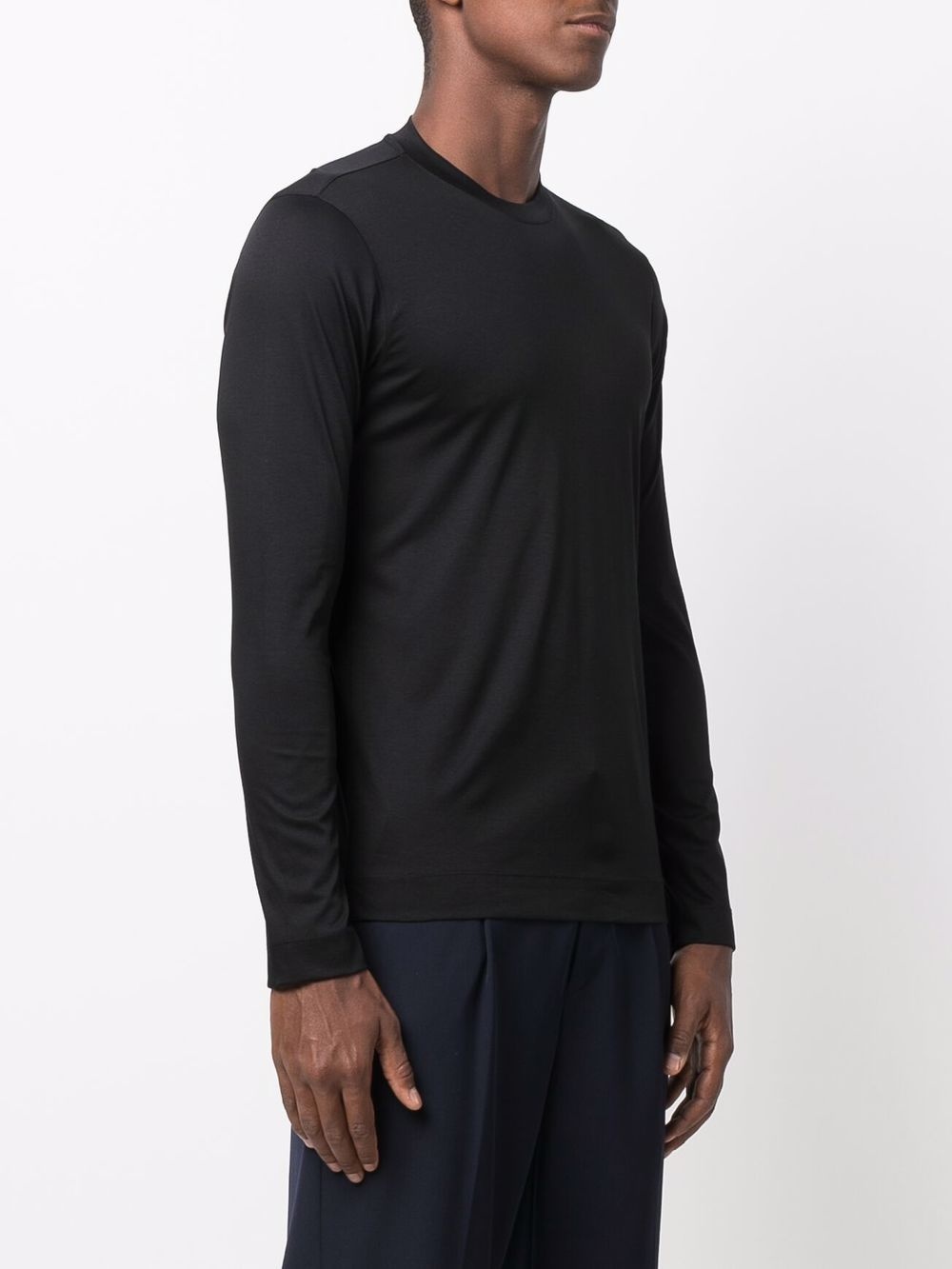 basic longsleeved T-shirt - 3