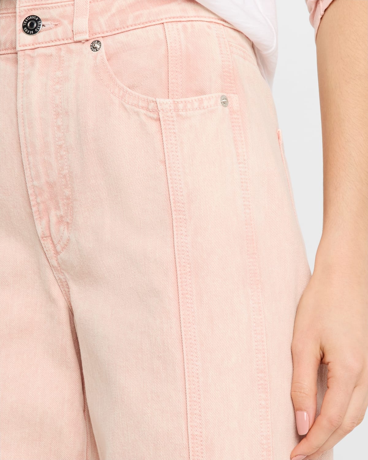 Taylor Crop High-Rise Wide Jeans - 5
