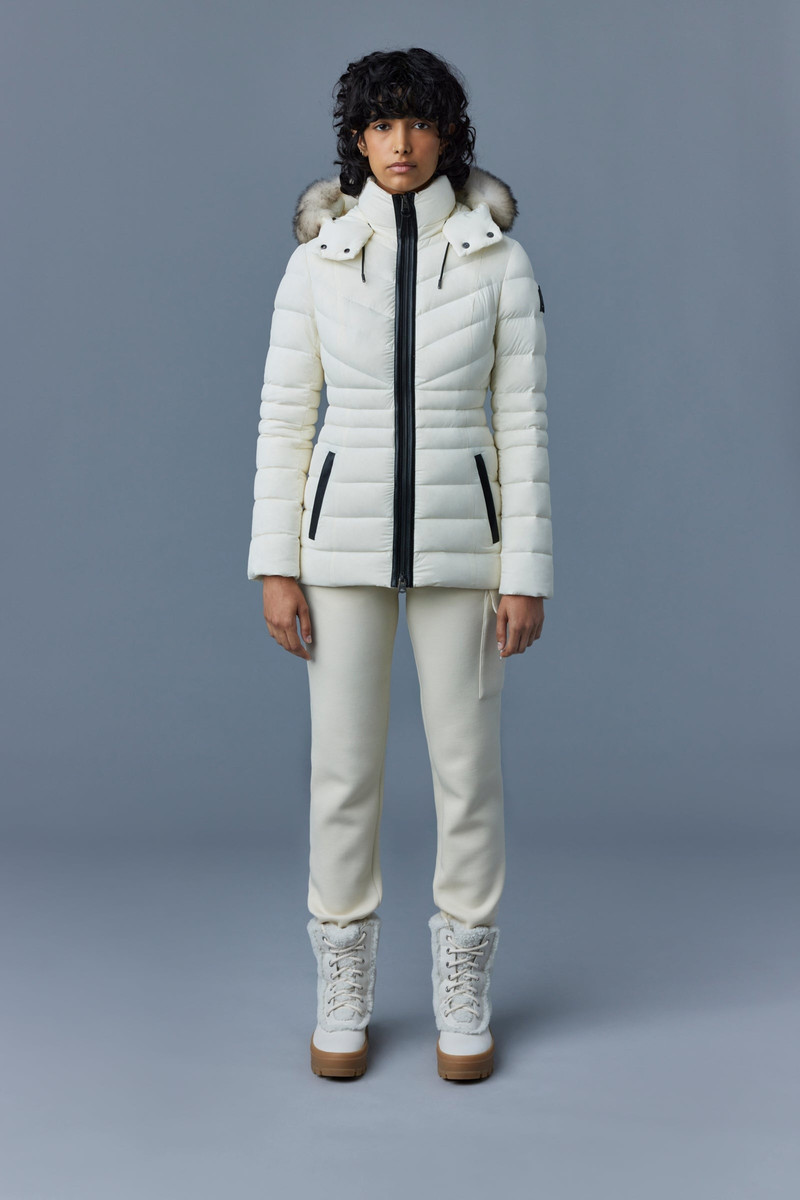 MACKAGE PATSY Agile 360 down jacket with shearling outlook