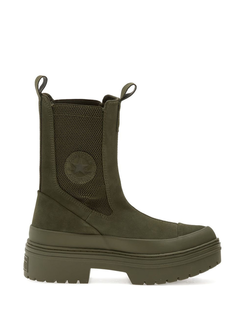 Chuck Taylor All Sta lugged heel chelsea boots 6