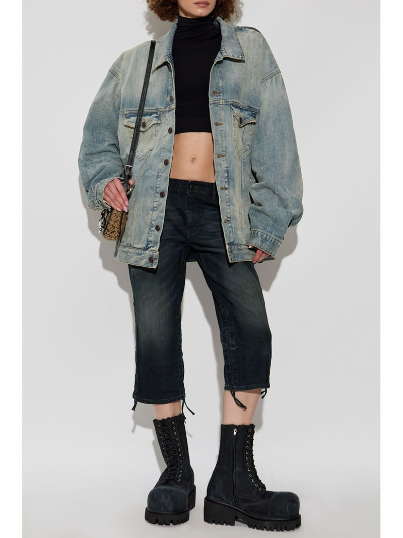 BALENCIAGA denim shorts outlook
