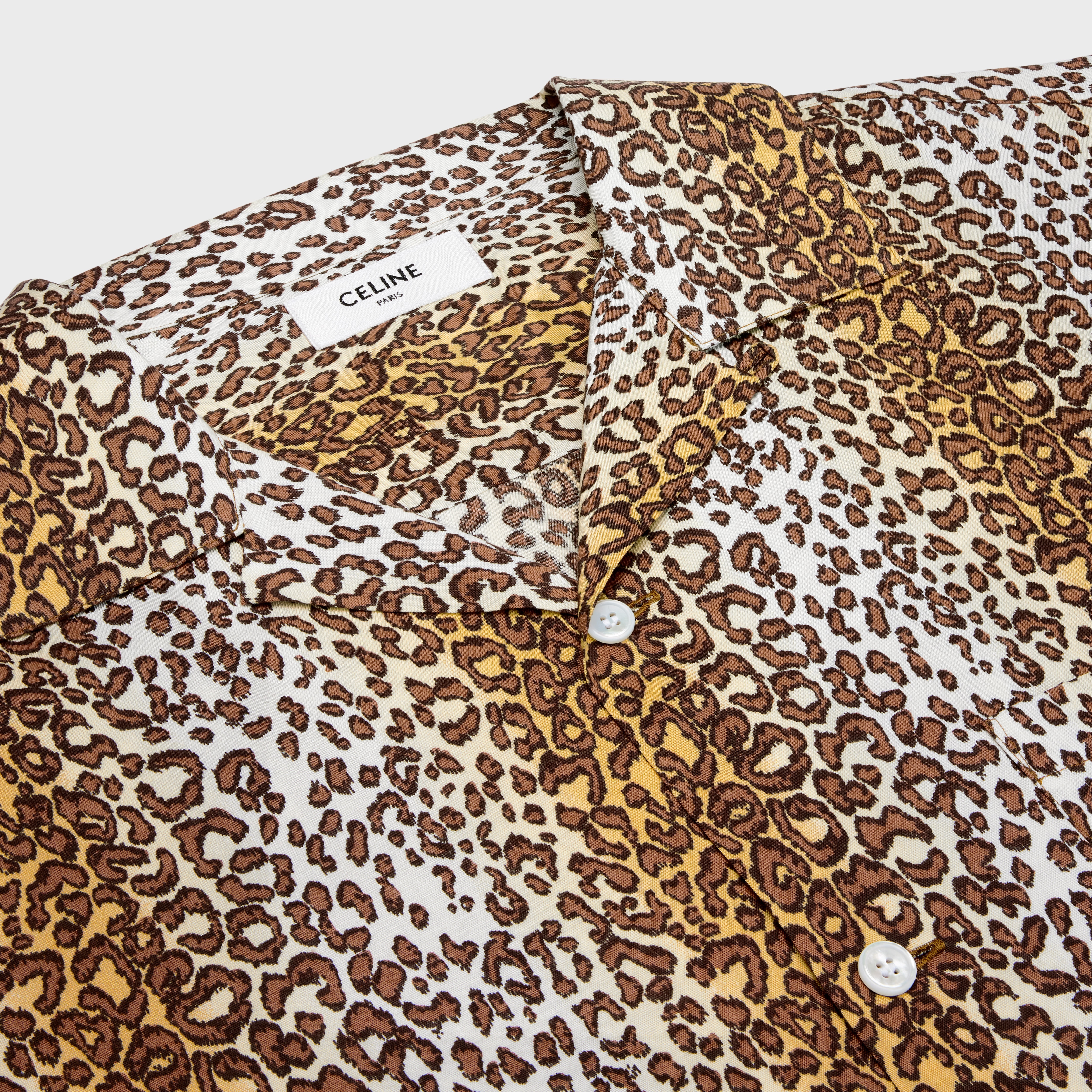 Hawaiian shirt in printed viscose - 3