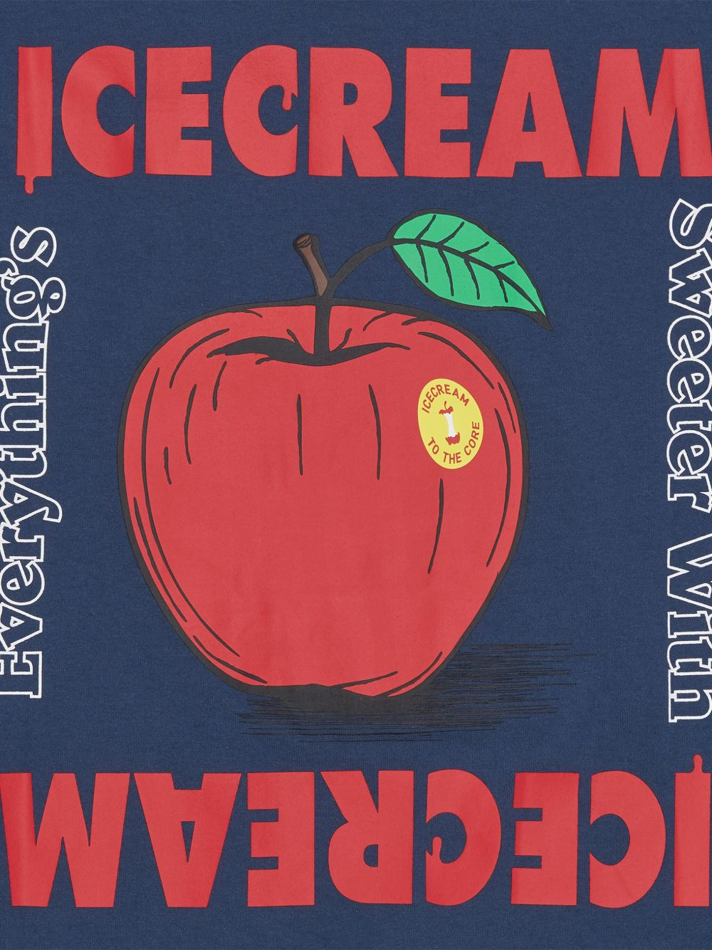 APPLE-PRINT T-SHIRT - 3