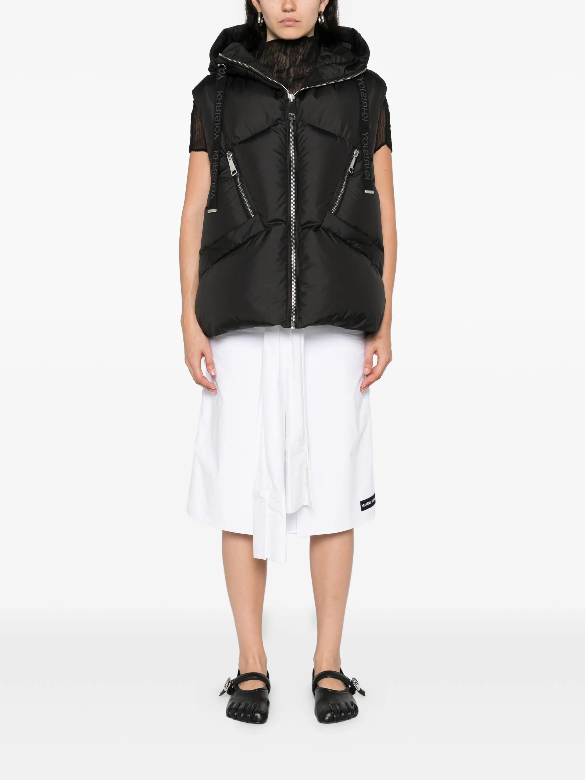 Khrisjoy Hooded Zip-fastening Gilet - 2