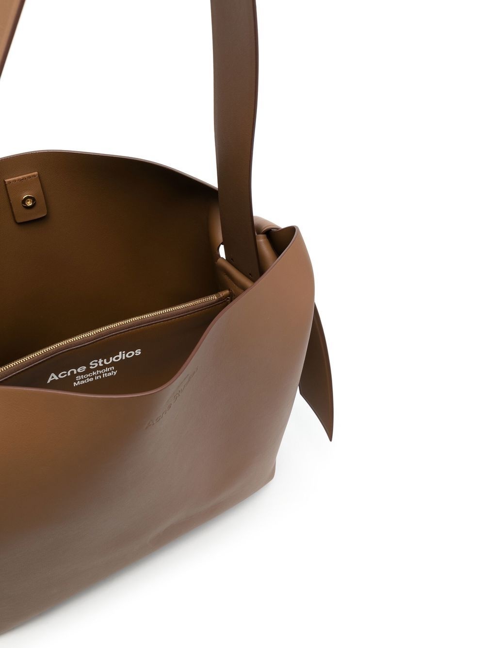 Midi knotted shoulder bag - 5