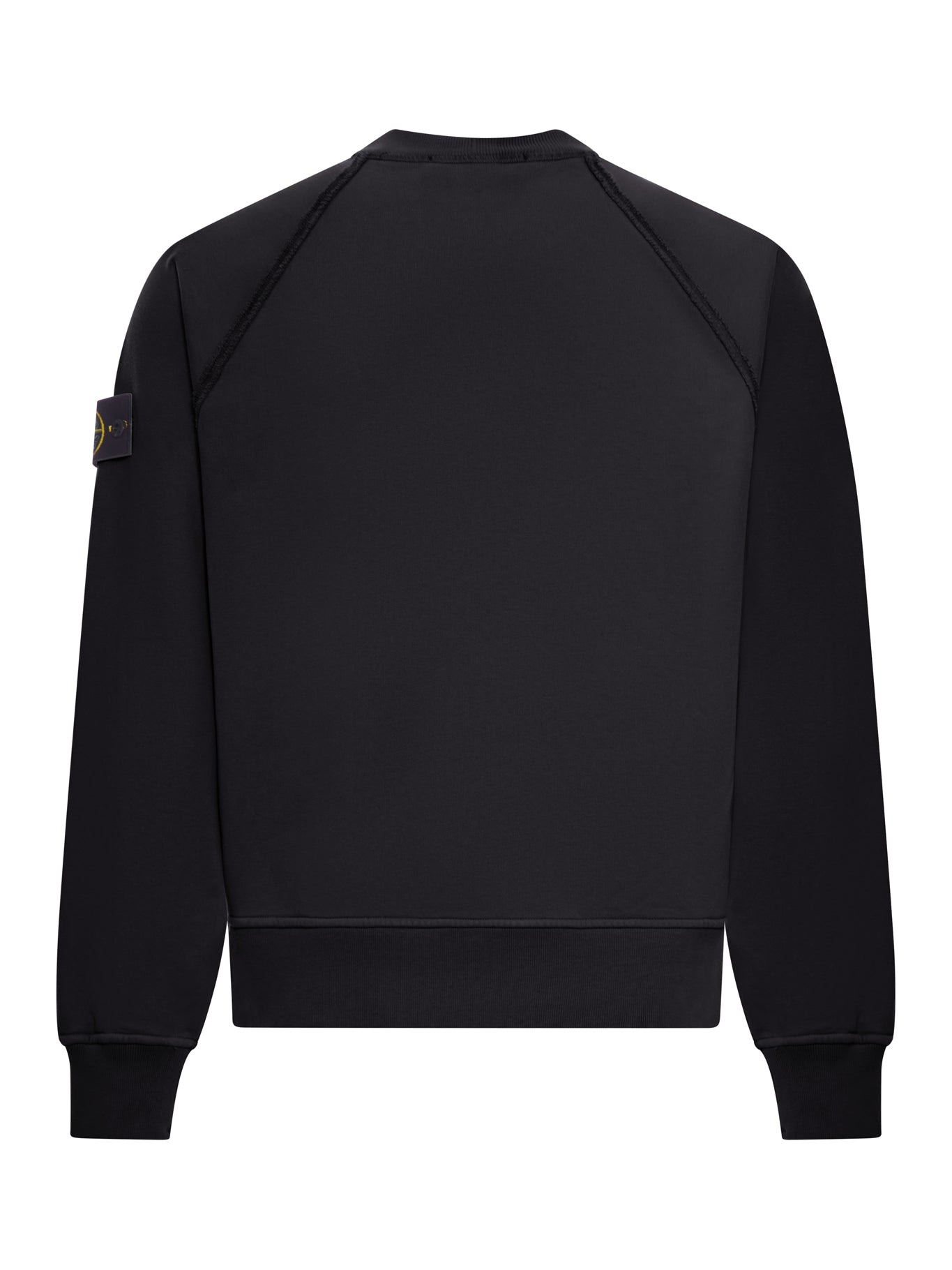 CREW NECK SWEATSHIRT IN ORGANIC BRUSHED COTTON - 2