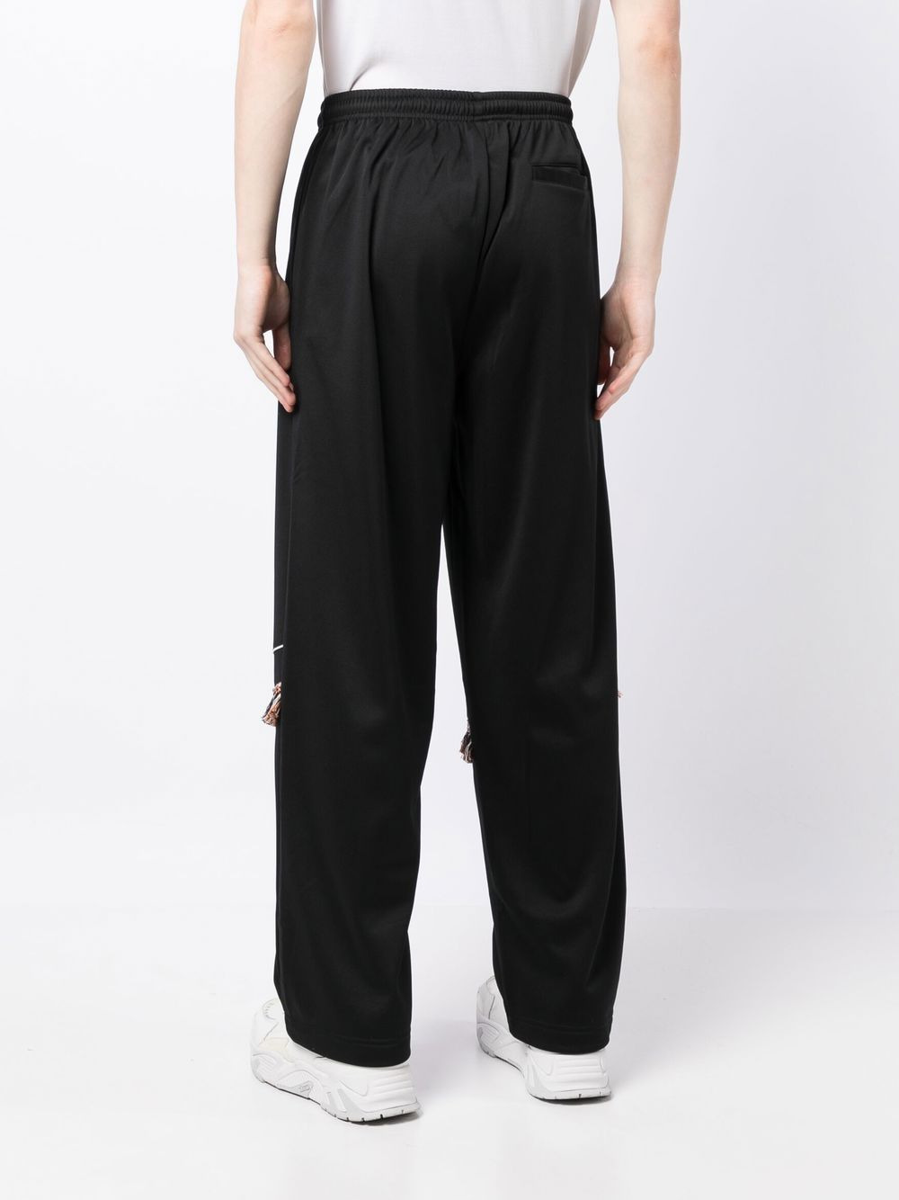 fringe-detailing track pants - 4