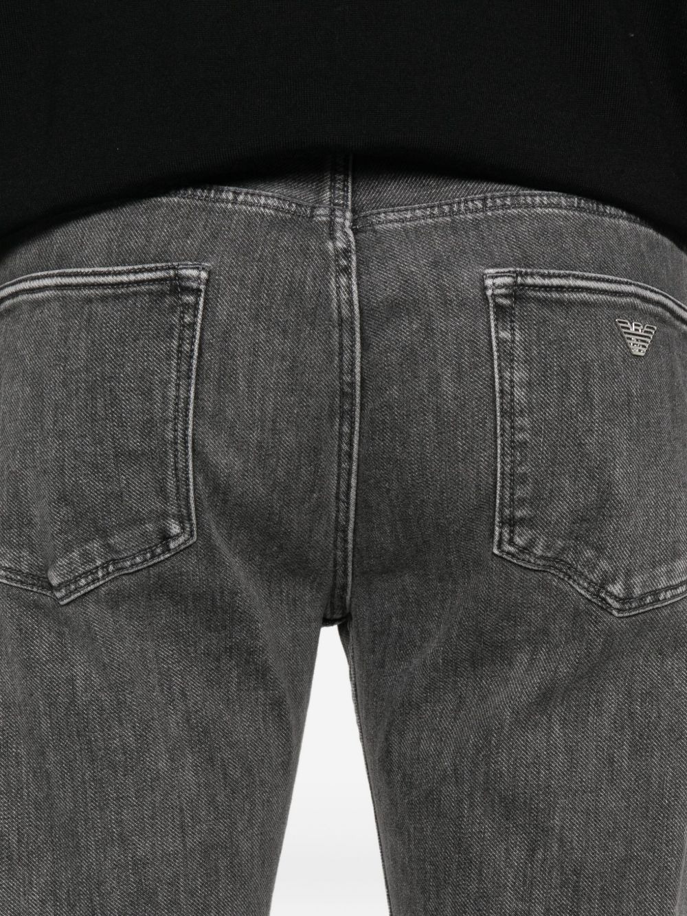 Eagle-logo jeans - 5