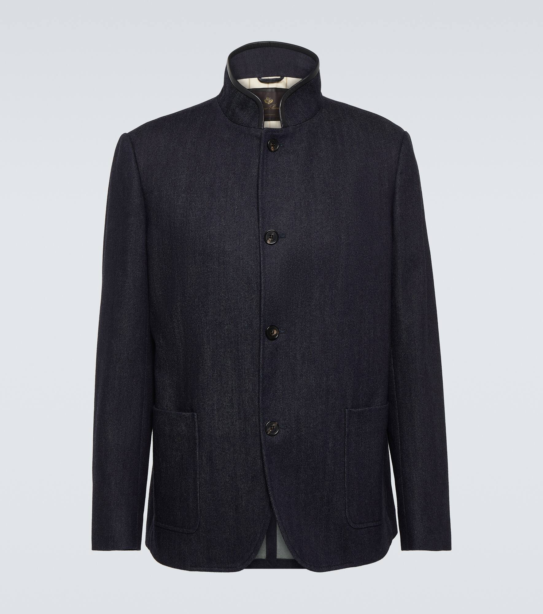 Spagna cotton and cashmere jacket - 1