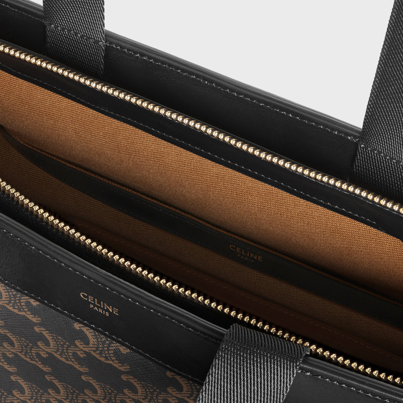 ZIPPED BACKPACK IN TRIOMPHE CANVAS 5