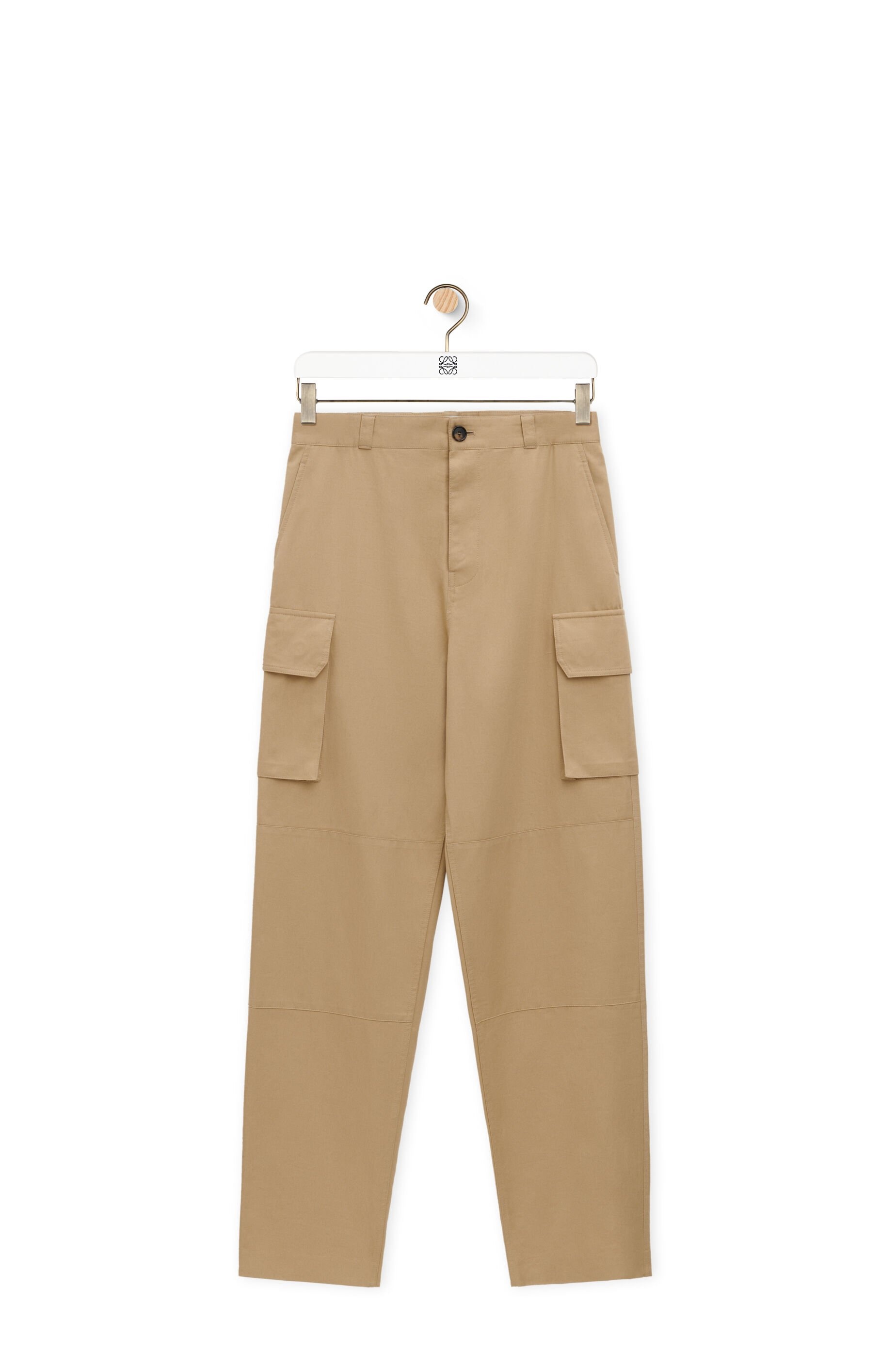 Cargo trousers in cotton - 1