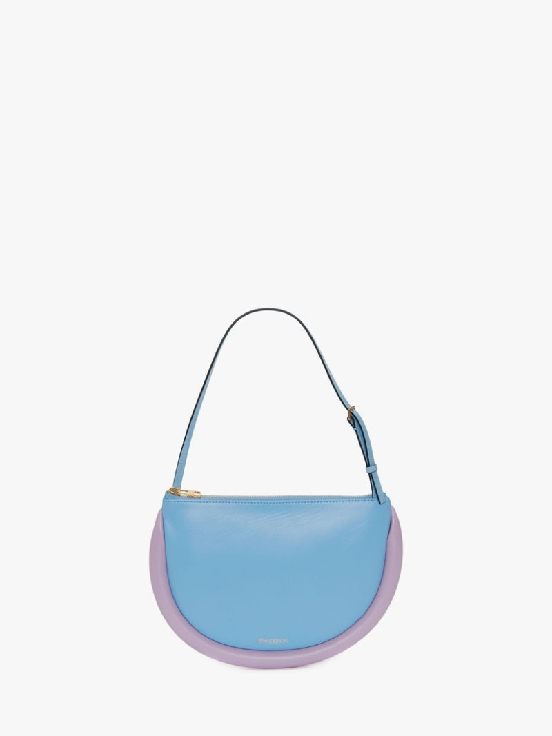 BUMPER-MOON LEATHER SHOULDER BAG 1