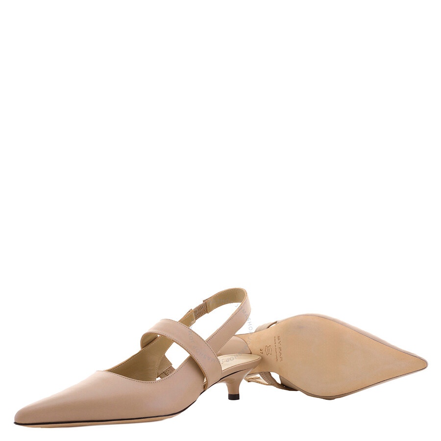 By Far Shirley Nappa Pointed-Toe Pumps - 2